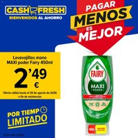 Cash Fresh folleto