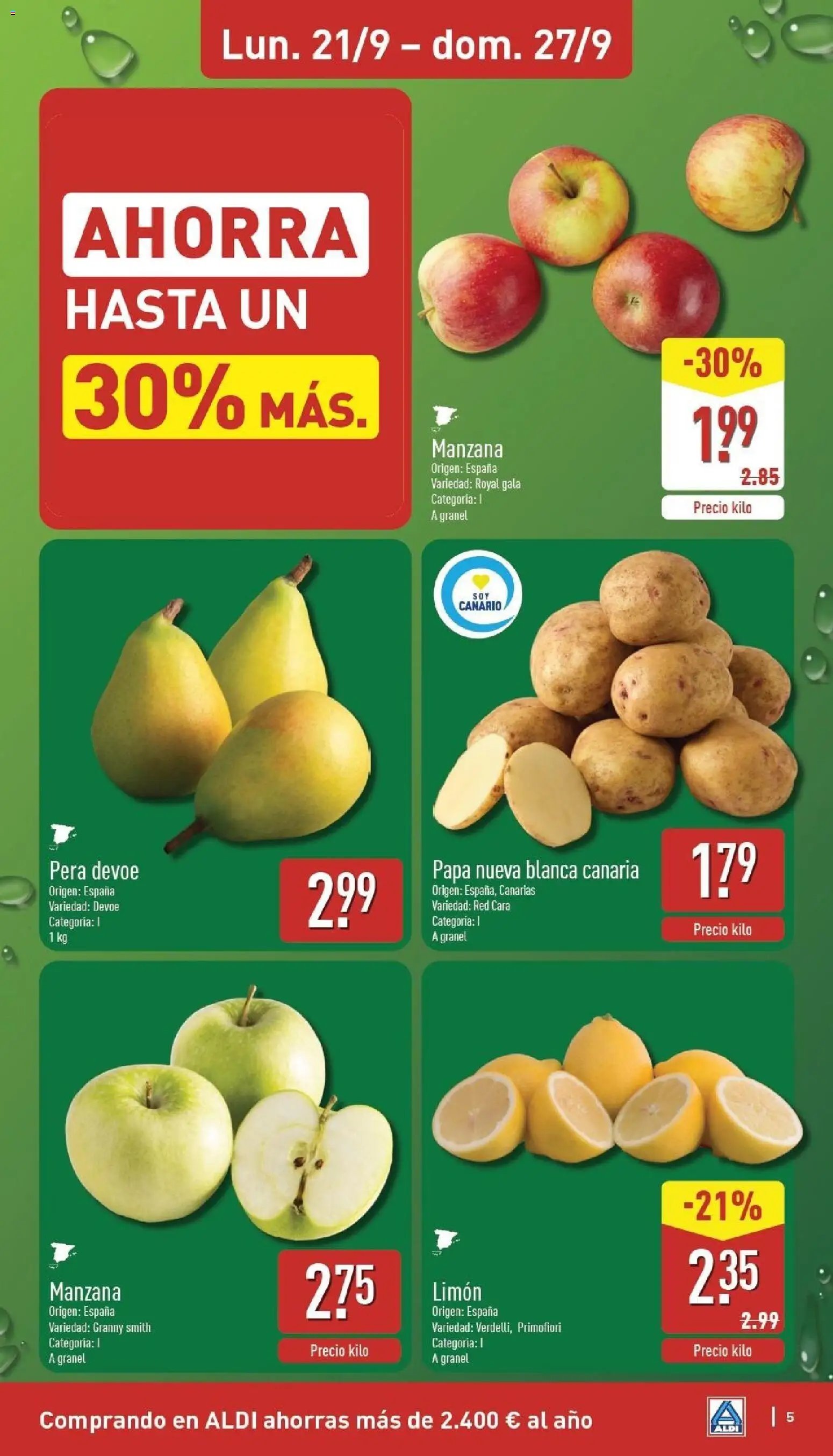 Aldi folleto Canarias