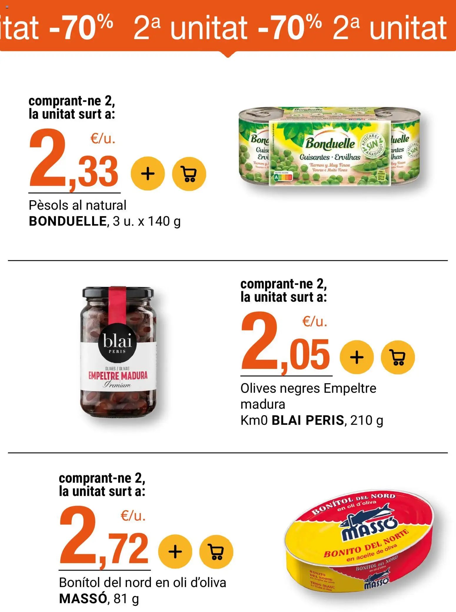 Bonpreu folleto
