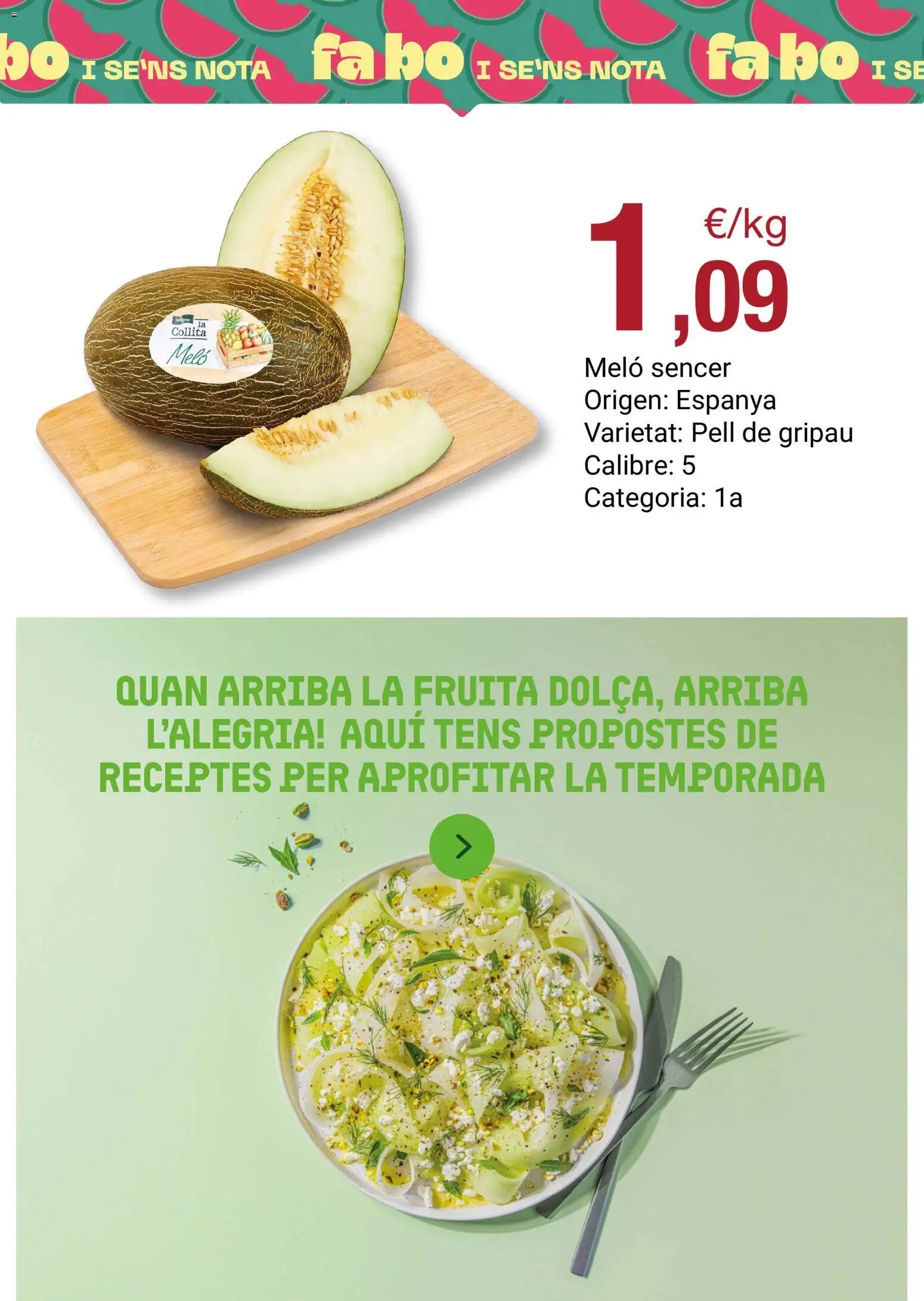 Bonpreu folleto