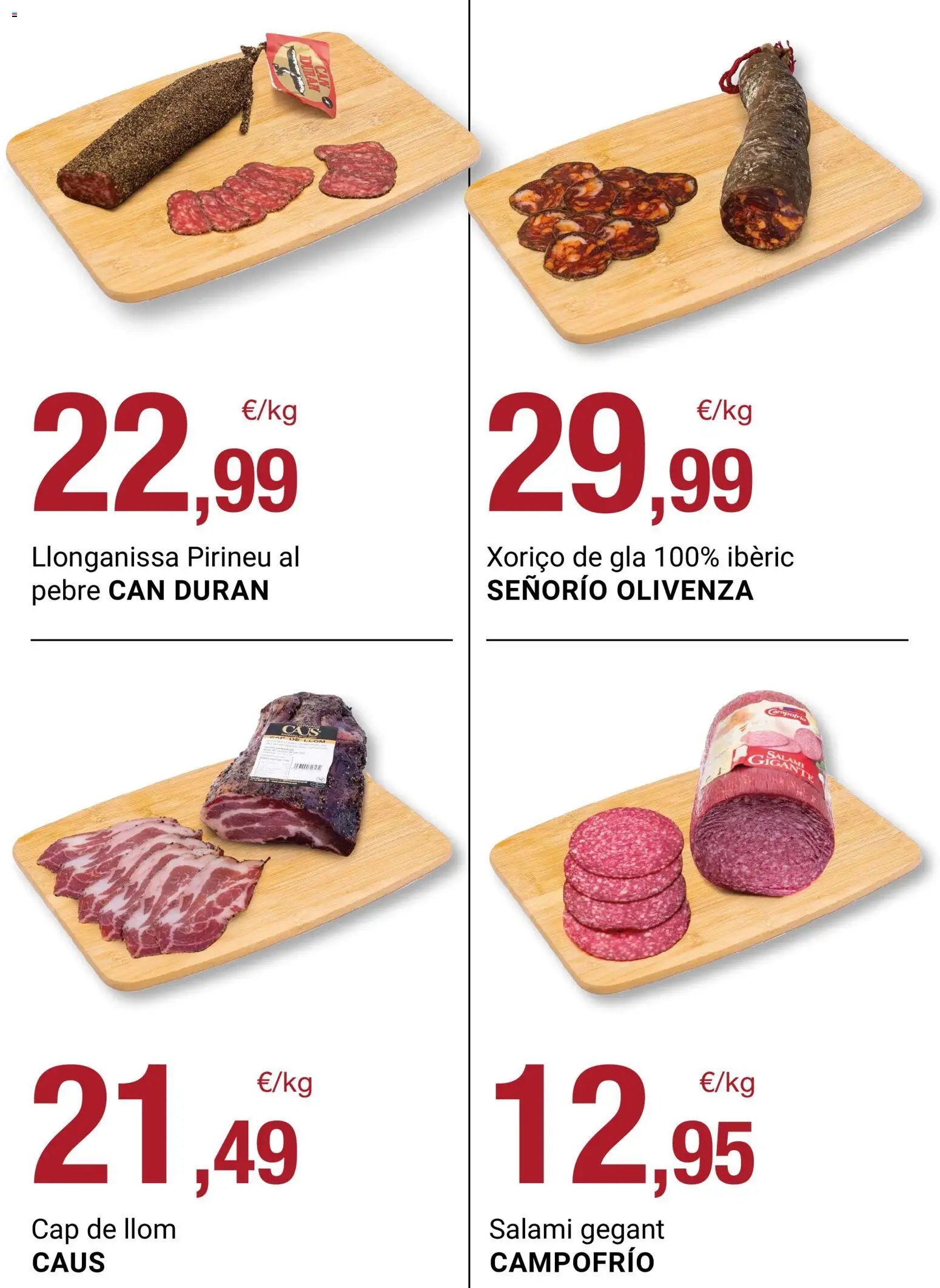 Bonpreu folleto