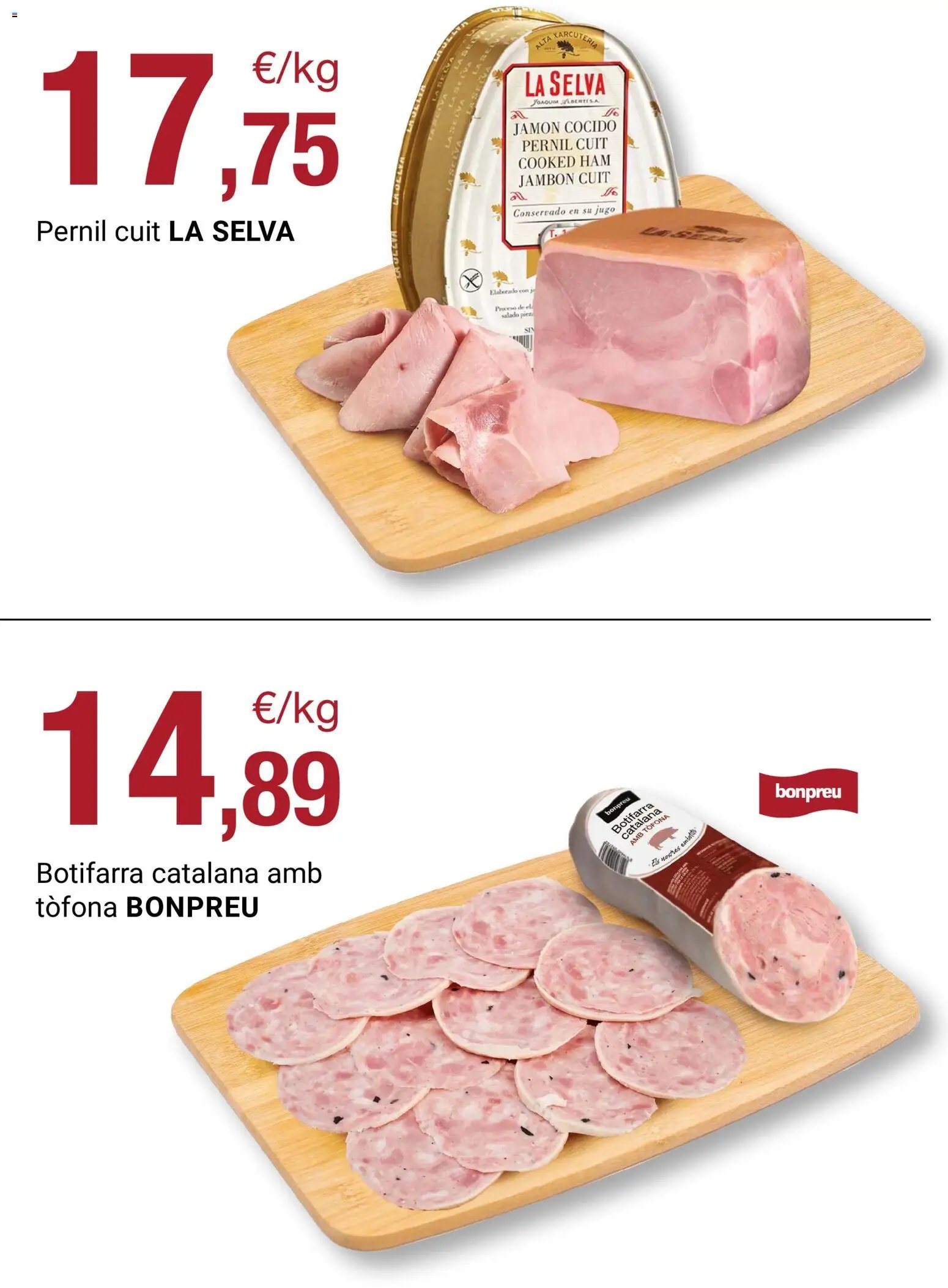Bonpreu folleto