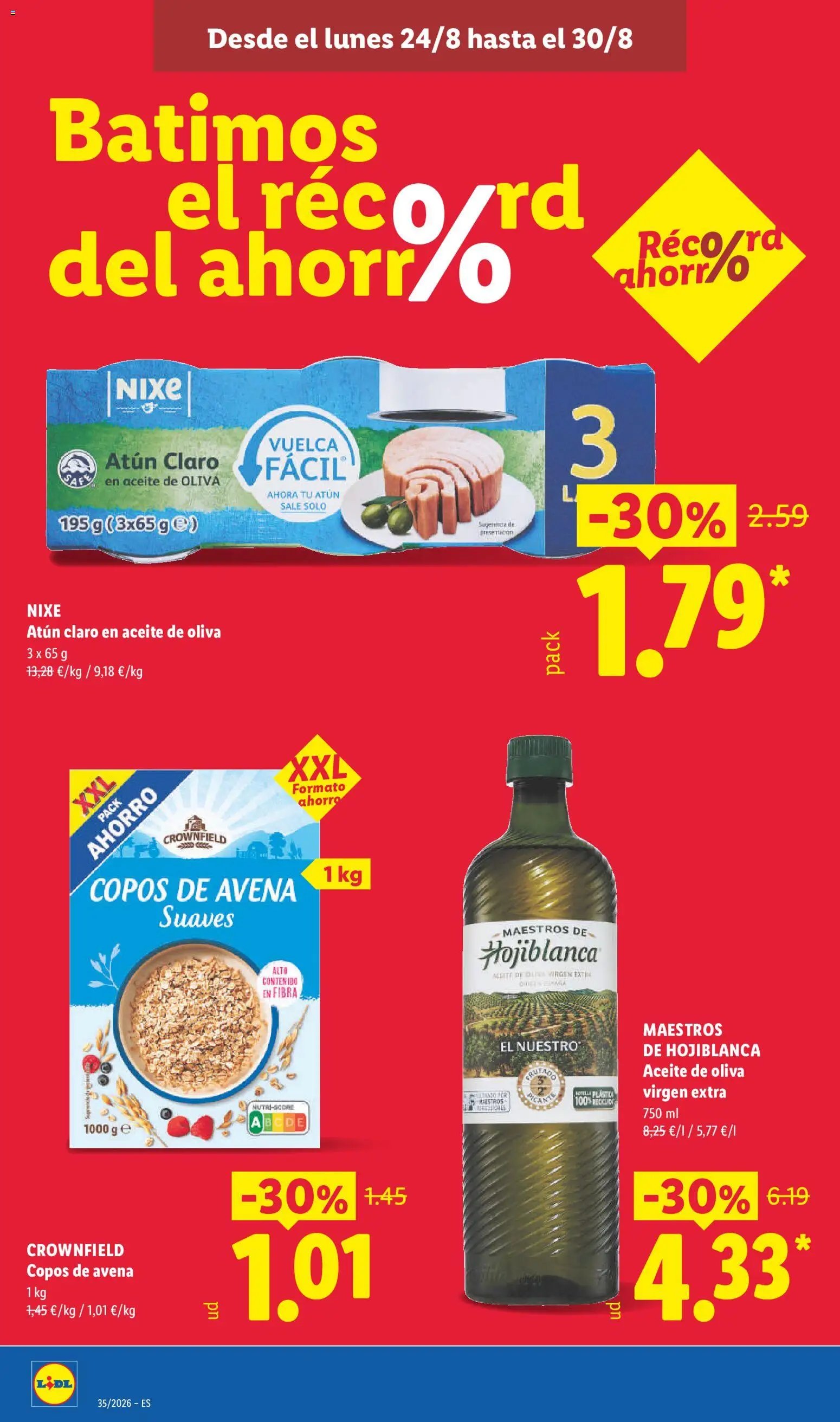 Lidl folleto