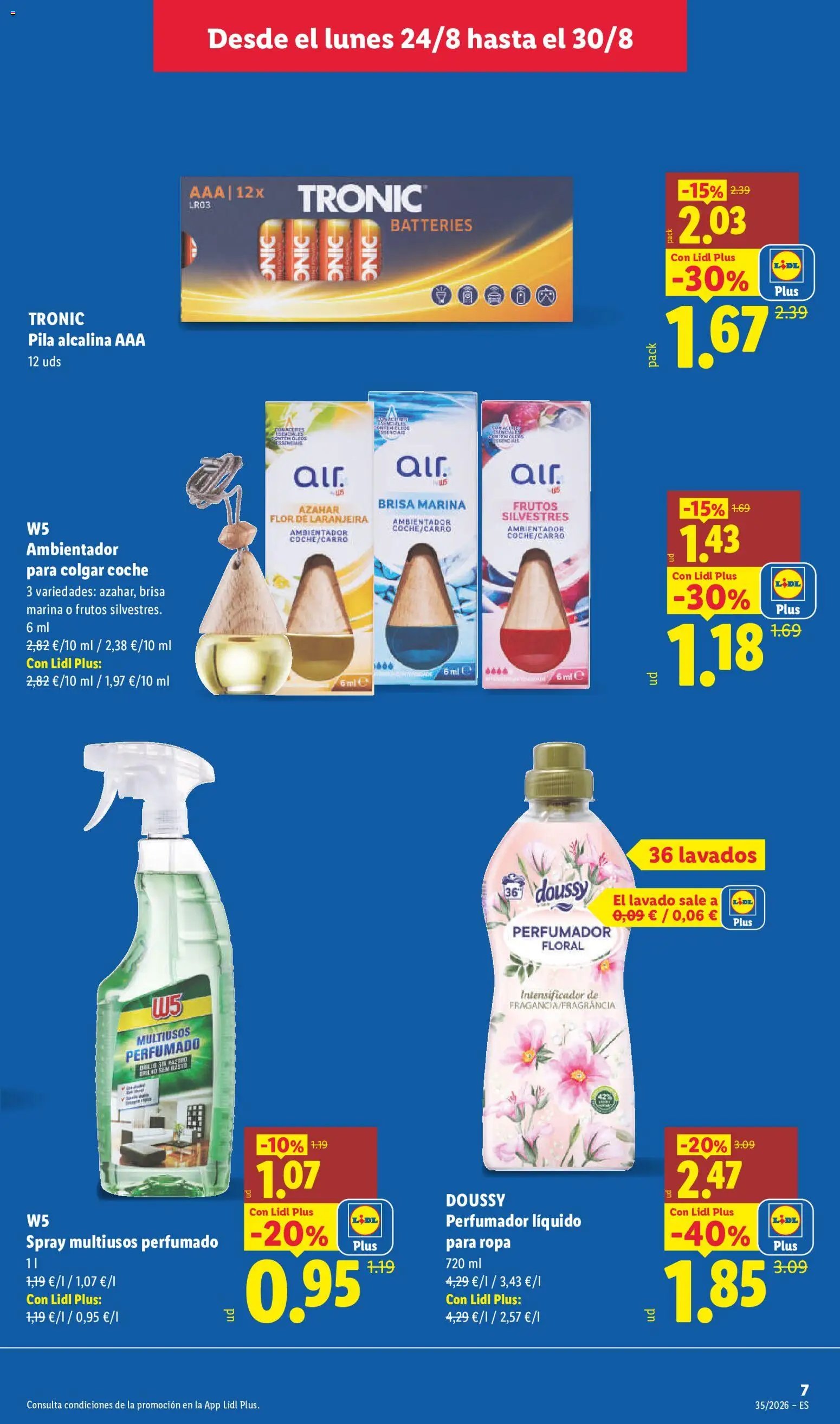Lidl folleto