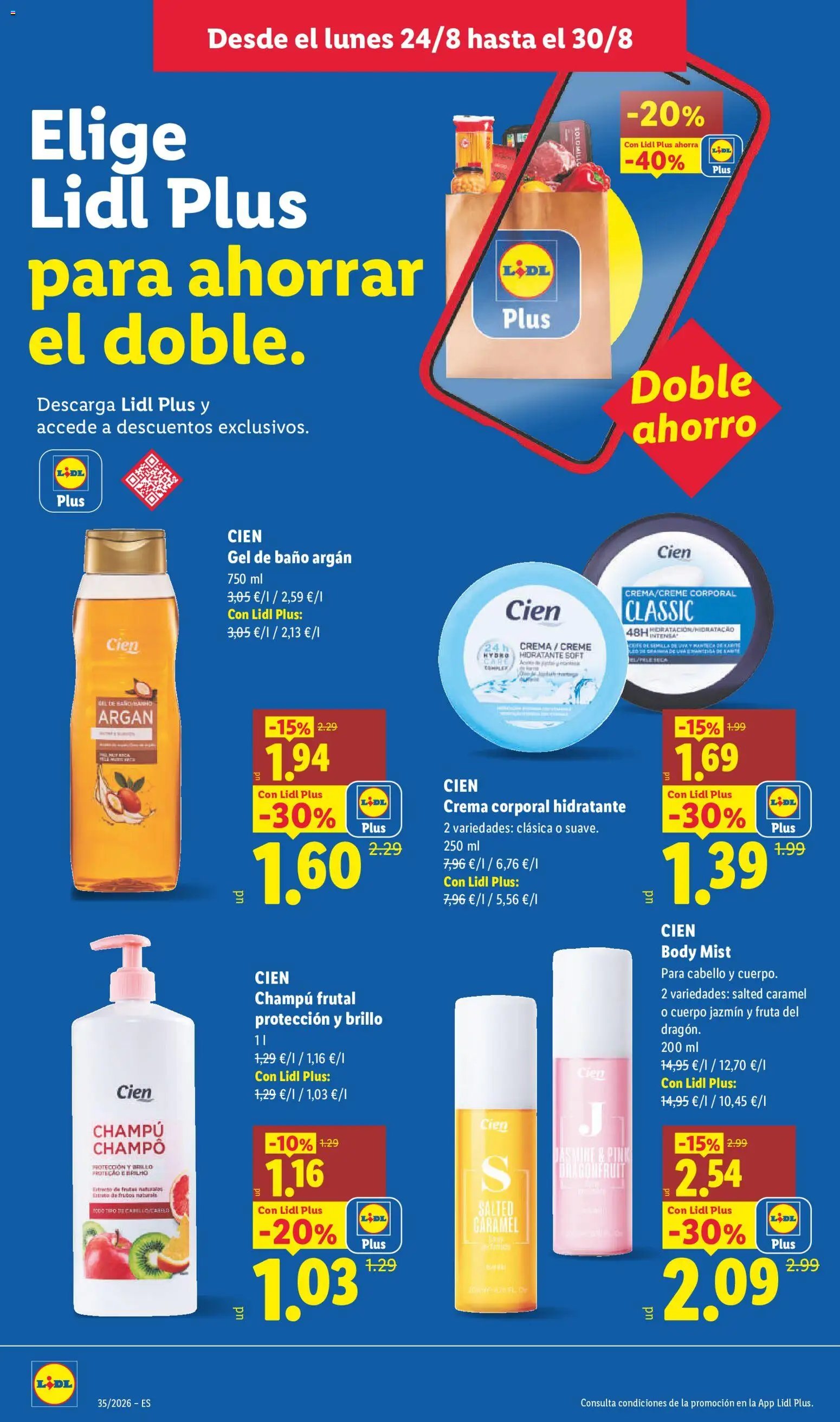 Lidl folleto