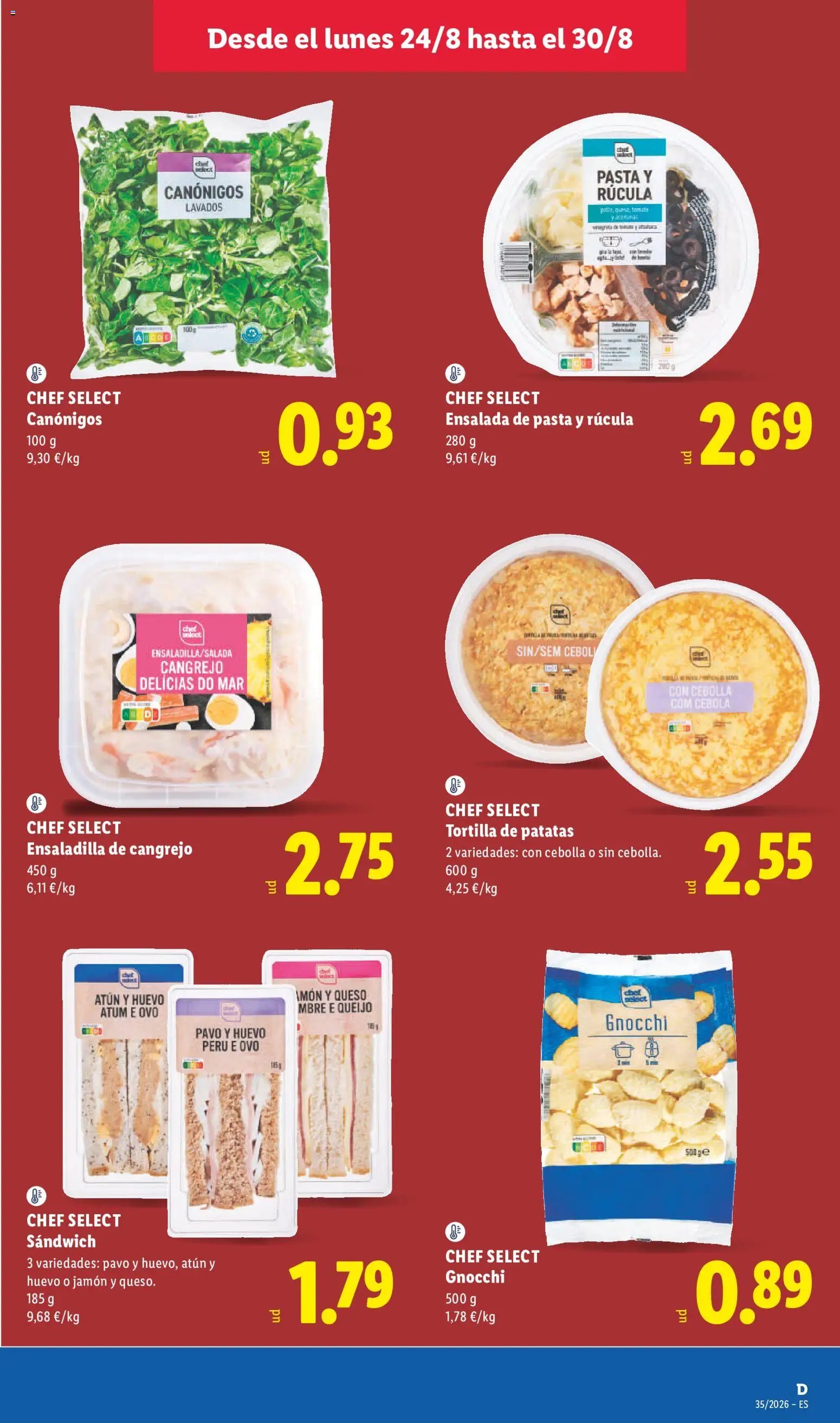 Lidl folleto