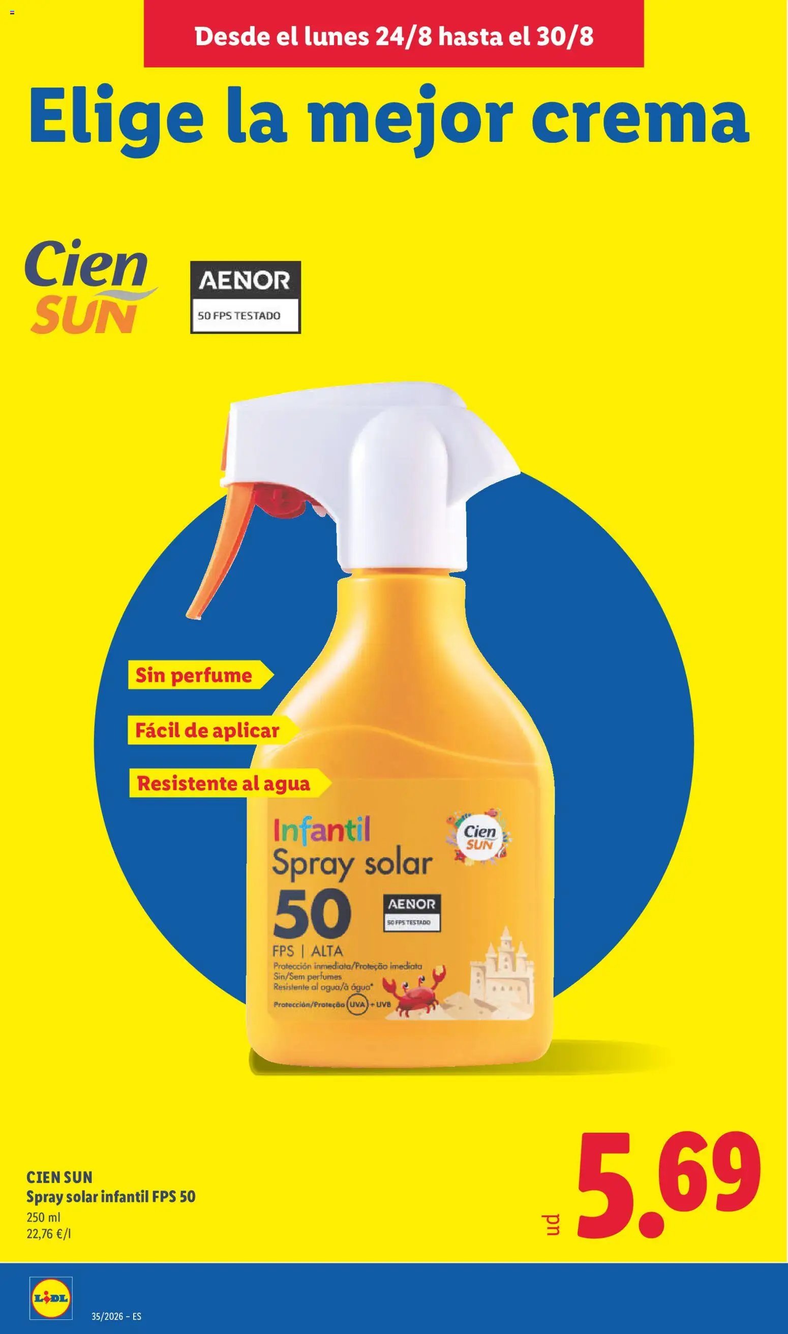Lidl folleto