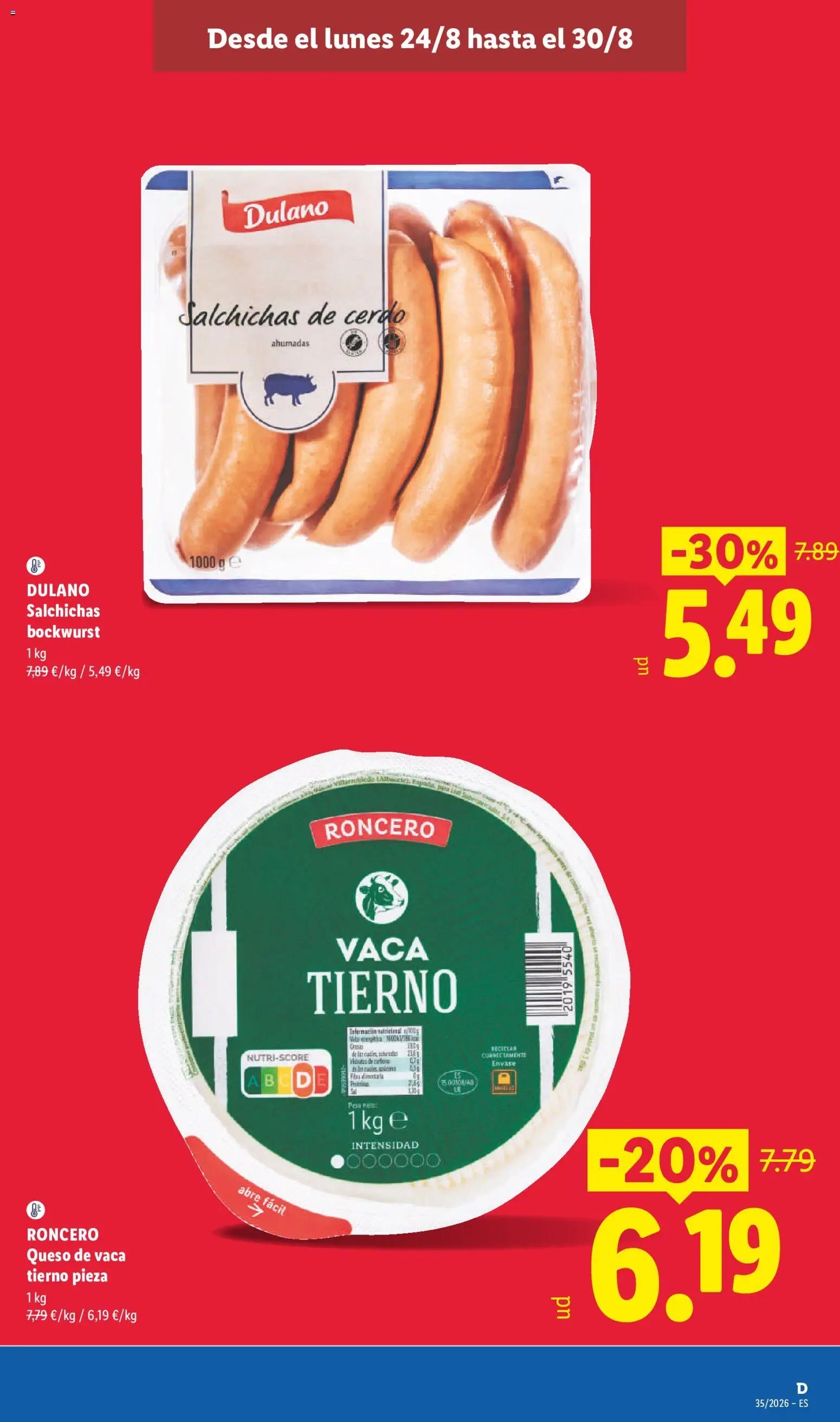 Lidl folleto