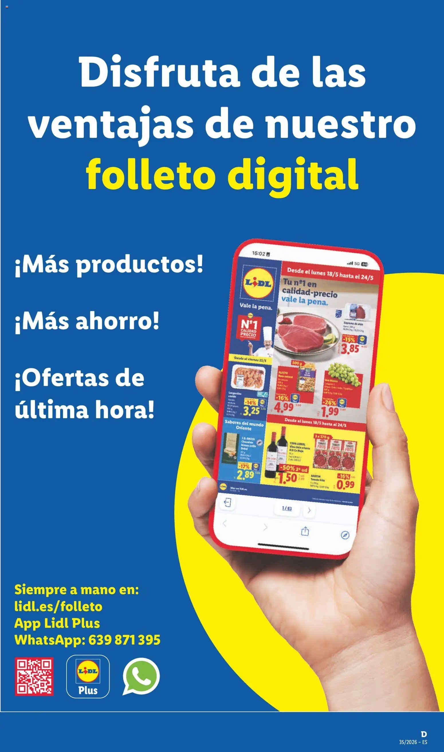Lidl folleto