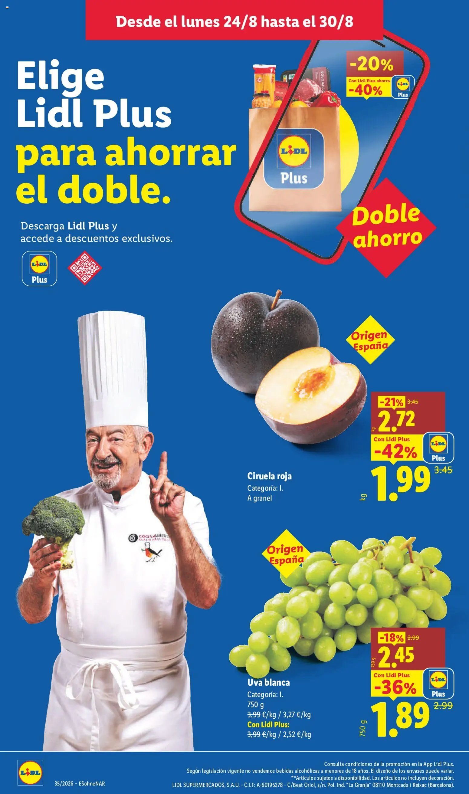Lidl folleto