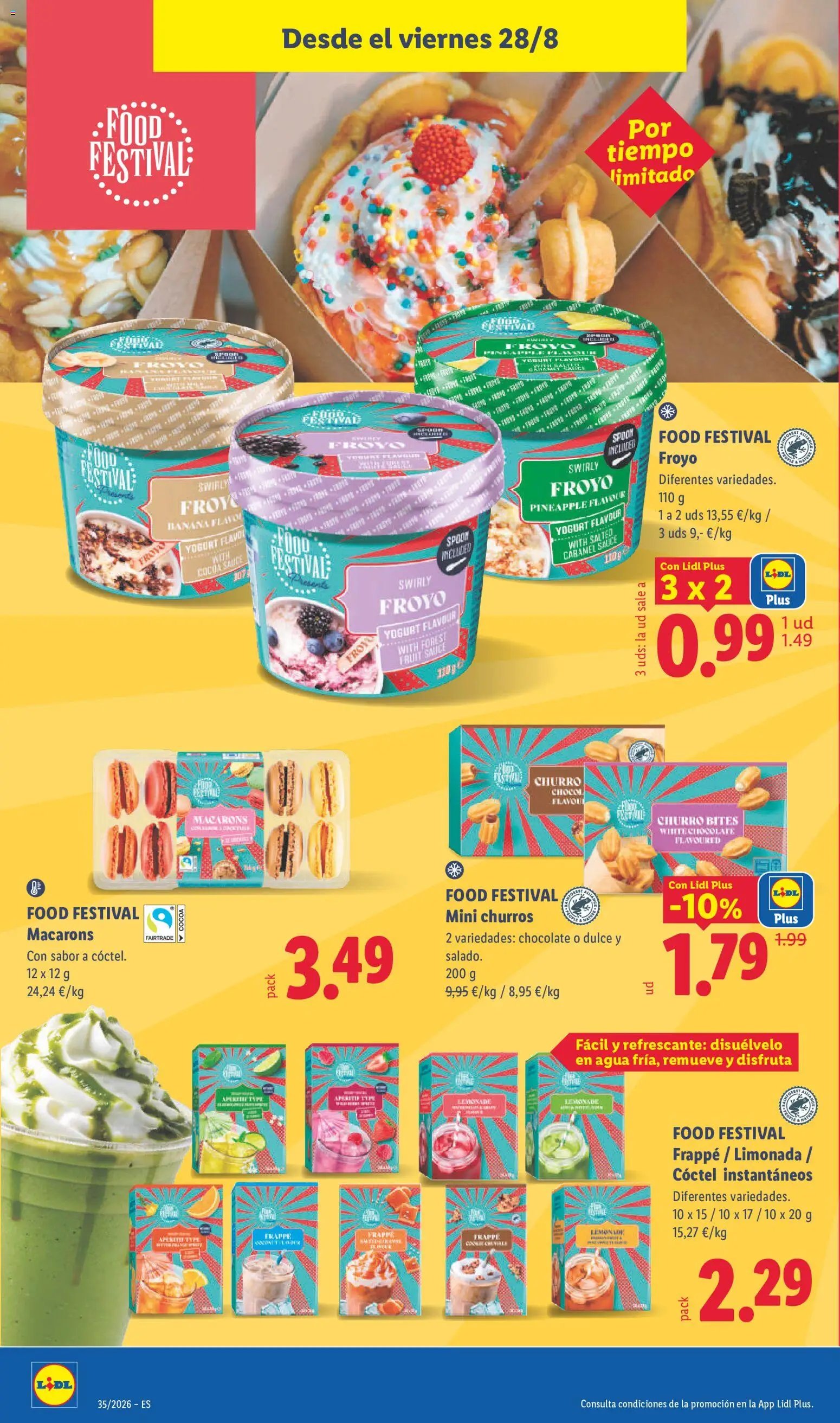 Lidl folleto