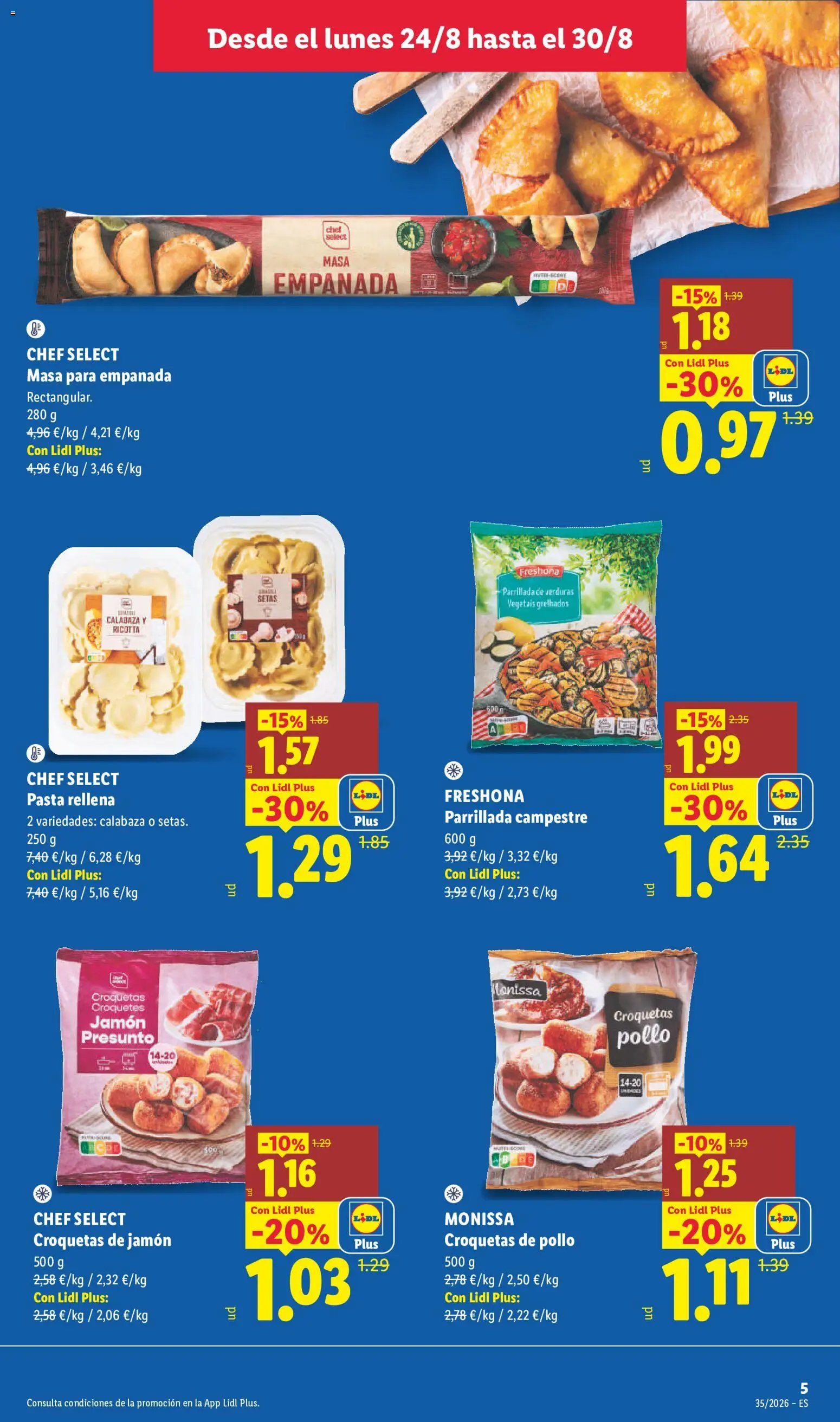 Lidl folleto