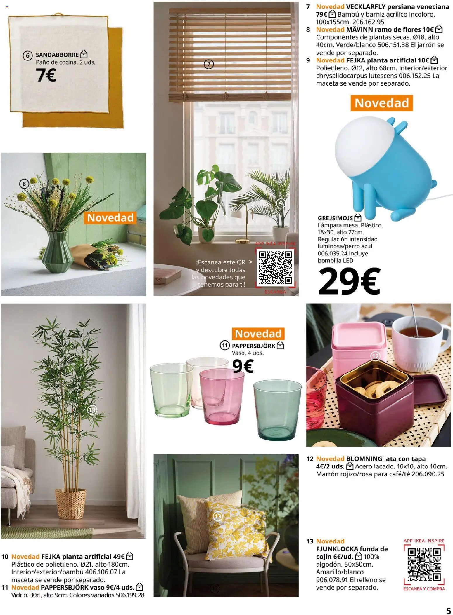 Catálogo IKEA Accesorios y decoración
