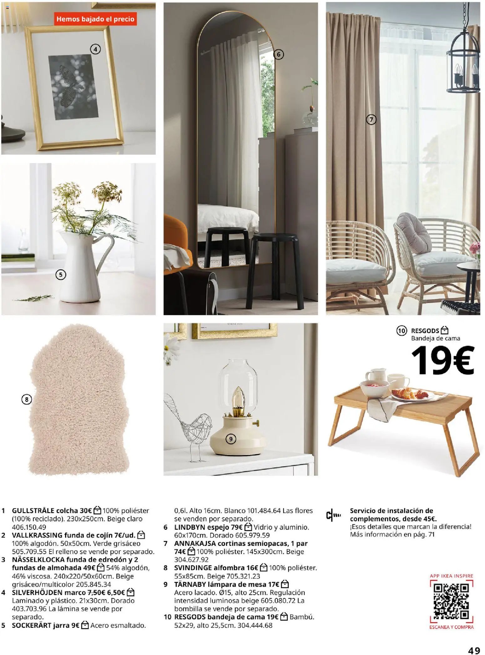 Catálogo IKEA Accesorios y decoración