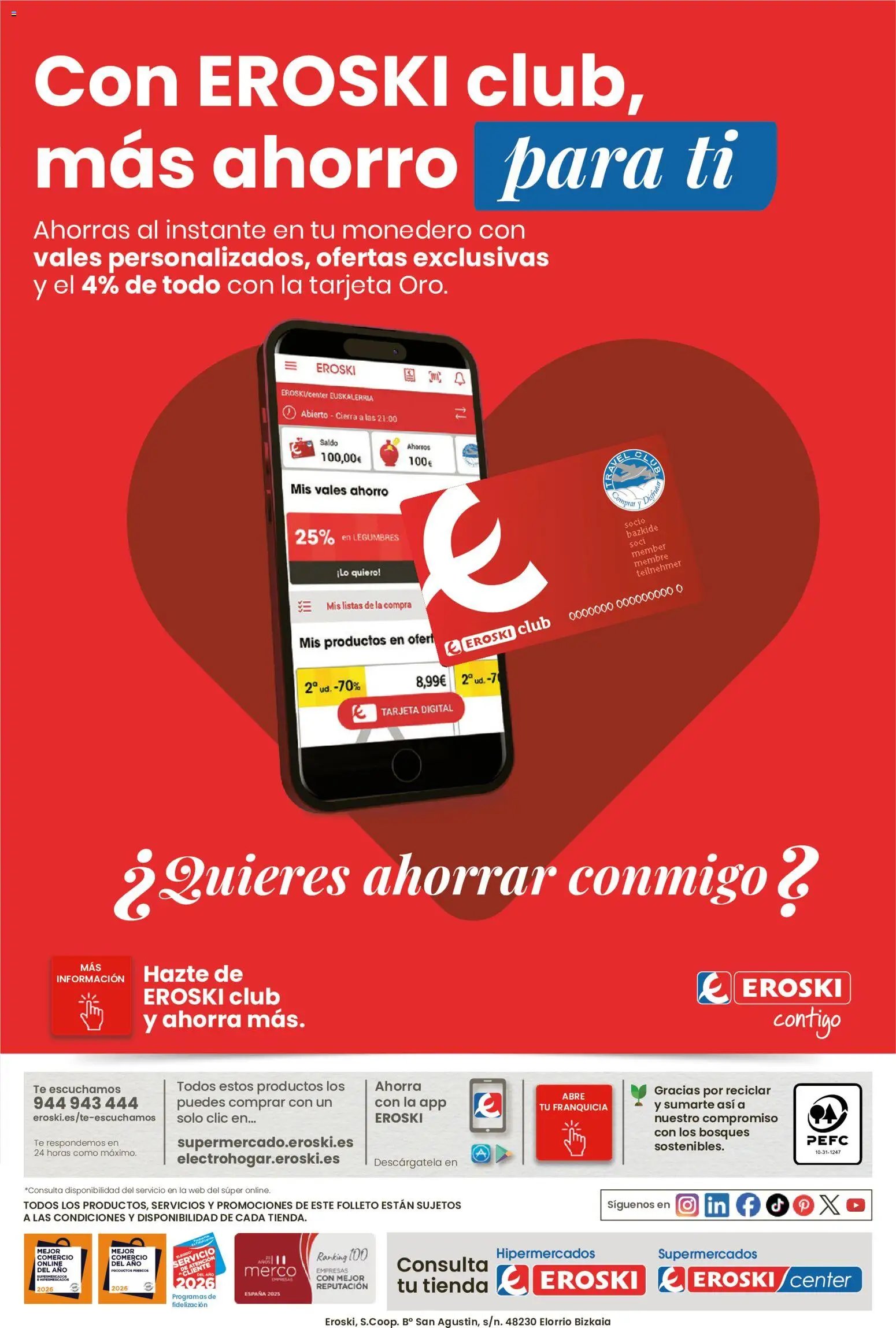 Eroski Quieres ahorrar conmigo
