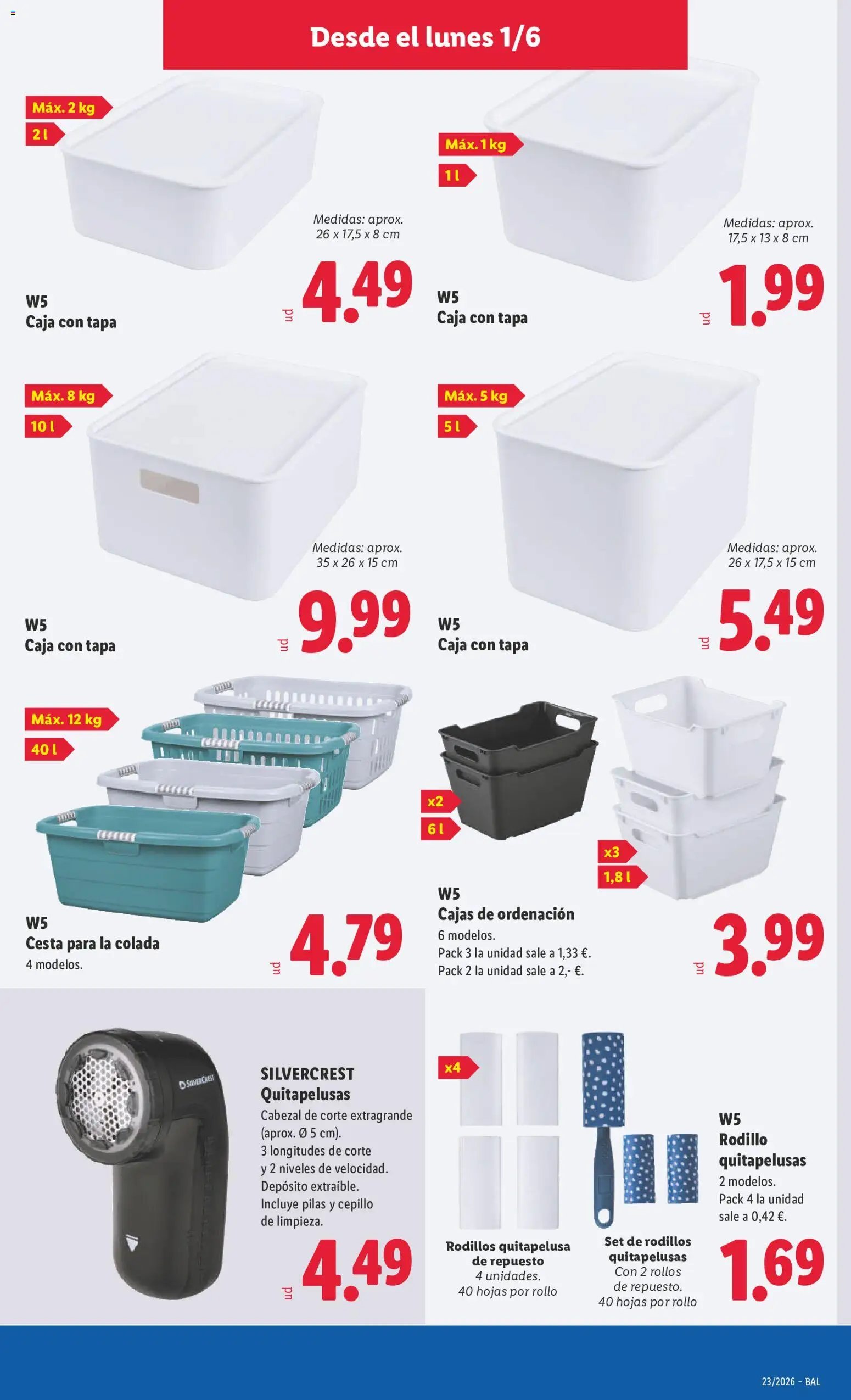 Lidl folleto de bazar Illes Balears