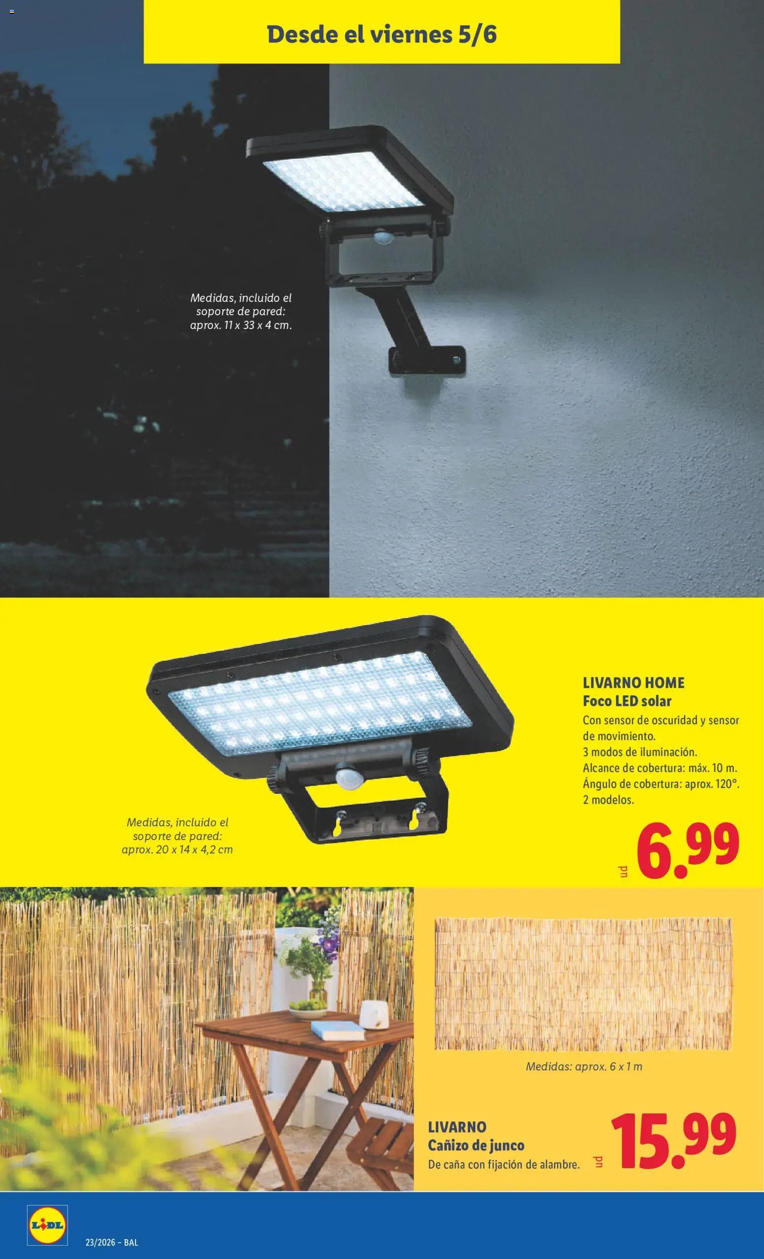 Lidl folleto de bazar Illes Balears
