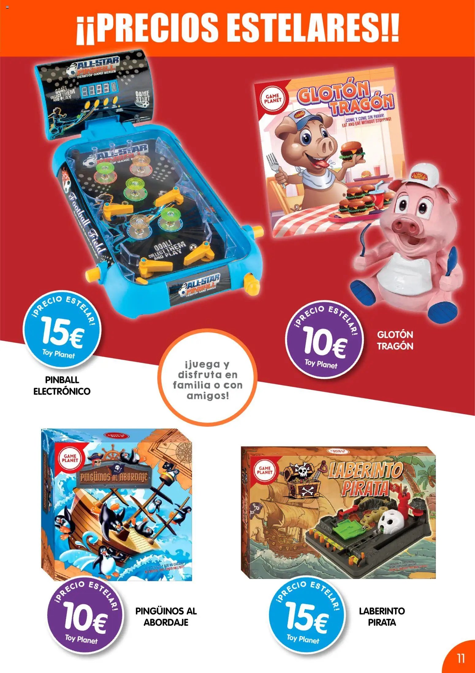 Toy Planet catálogo Precios Estelares