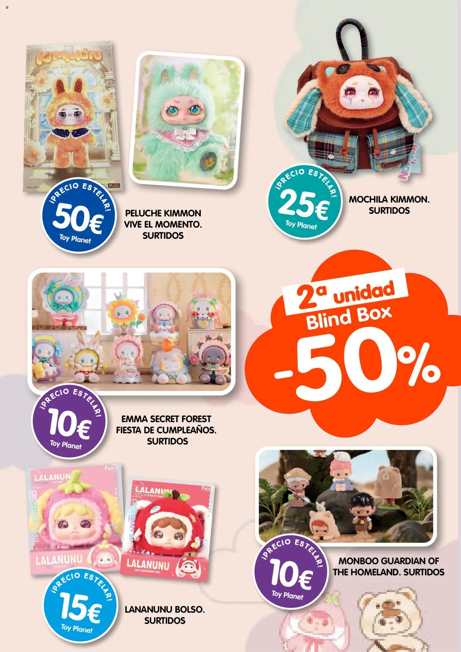 Toy Planet catálogo Precios Estelares