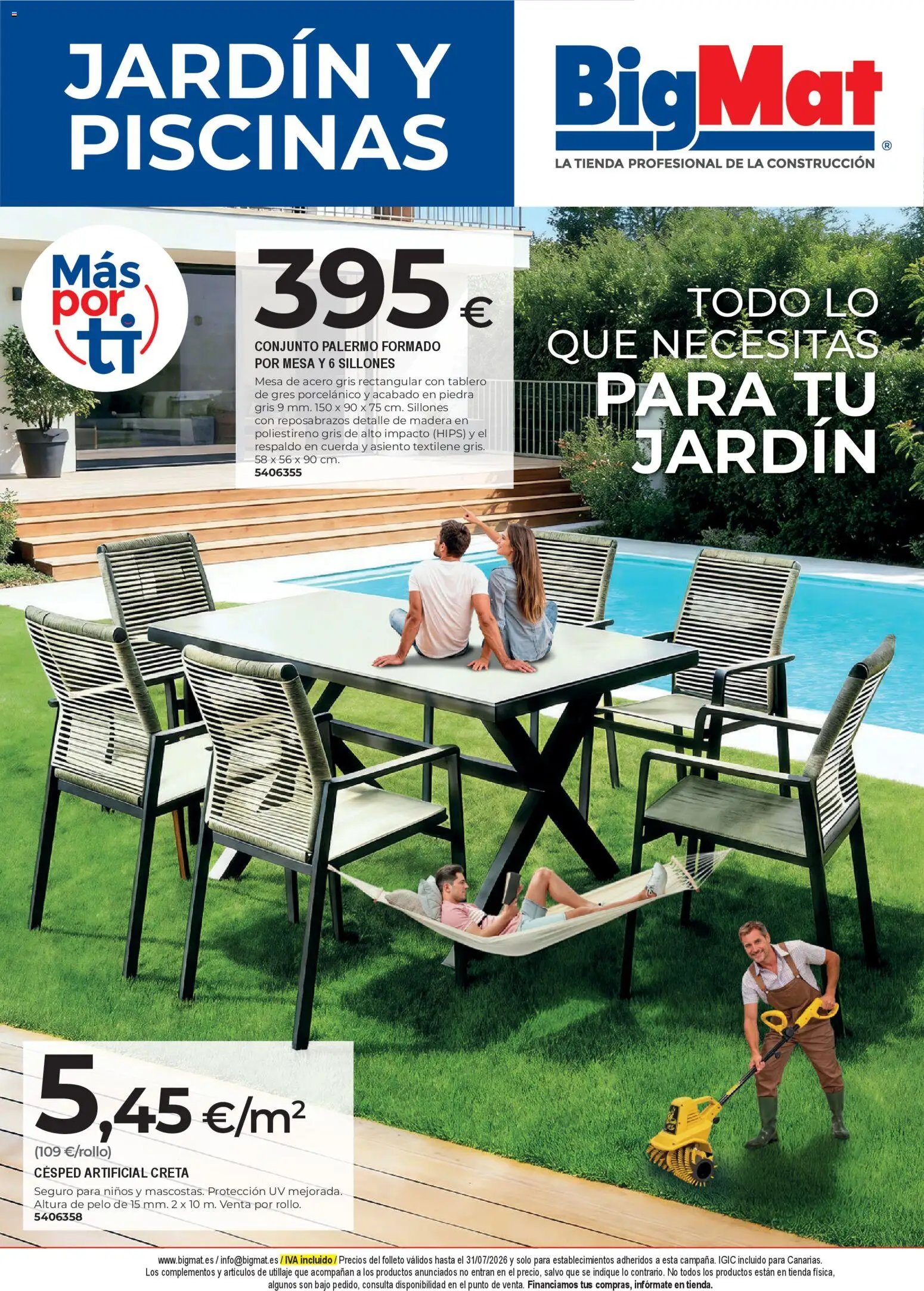 BigMat - Jardin y Piscinas 2026