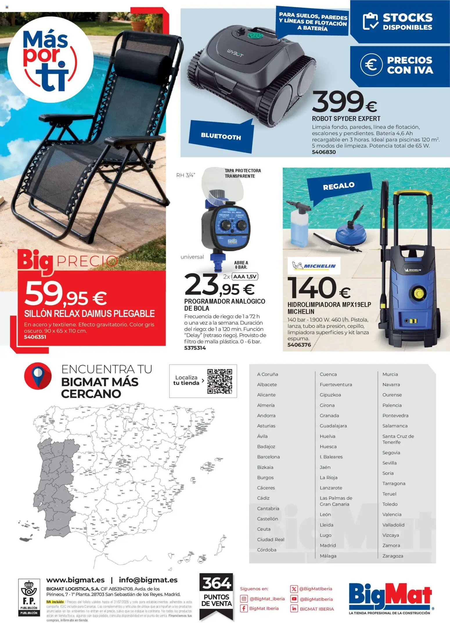 BigMat - Jardin y Piscinas 2026