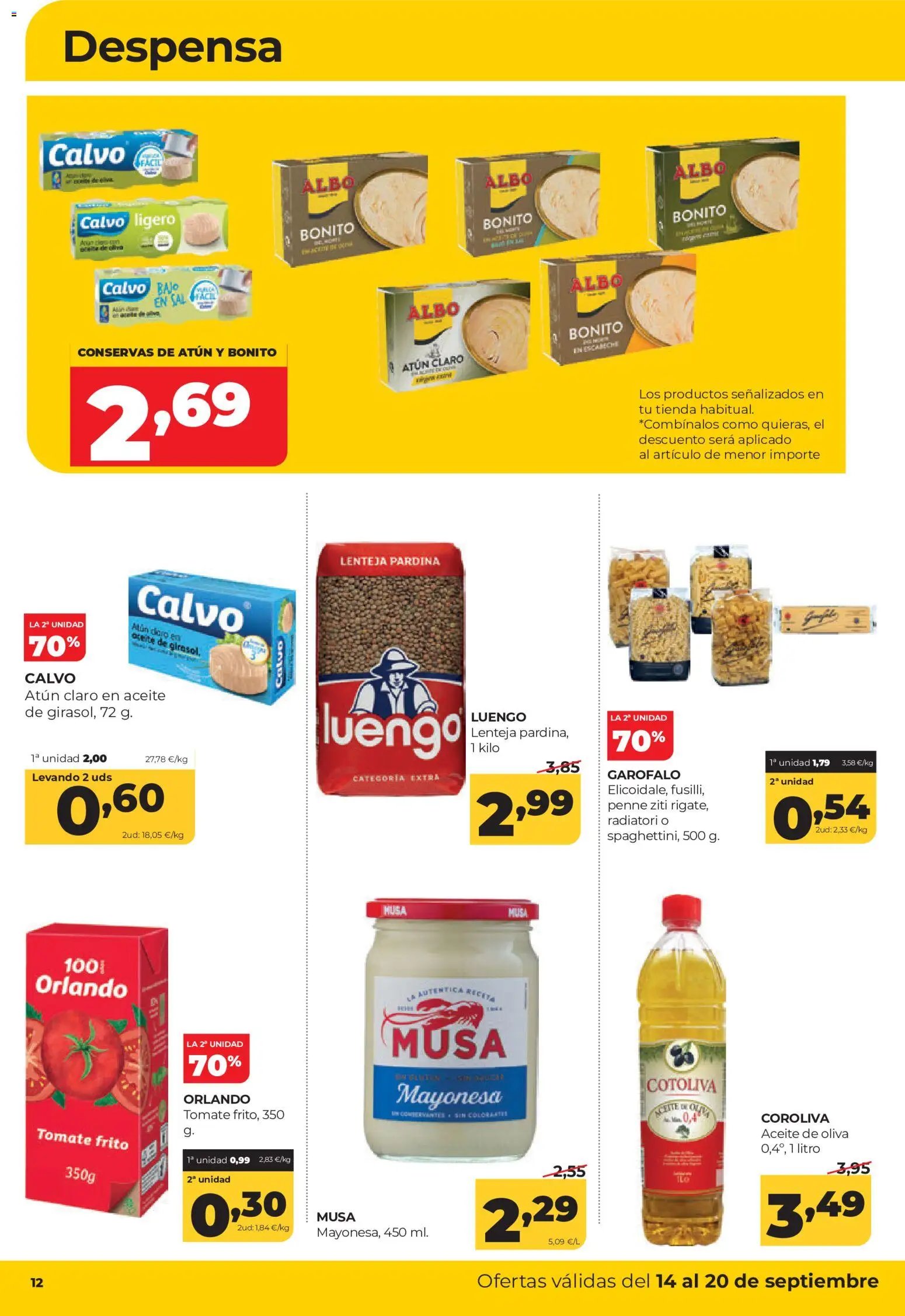 Alimerka folleto Castilla y León