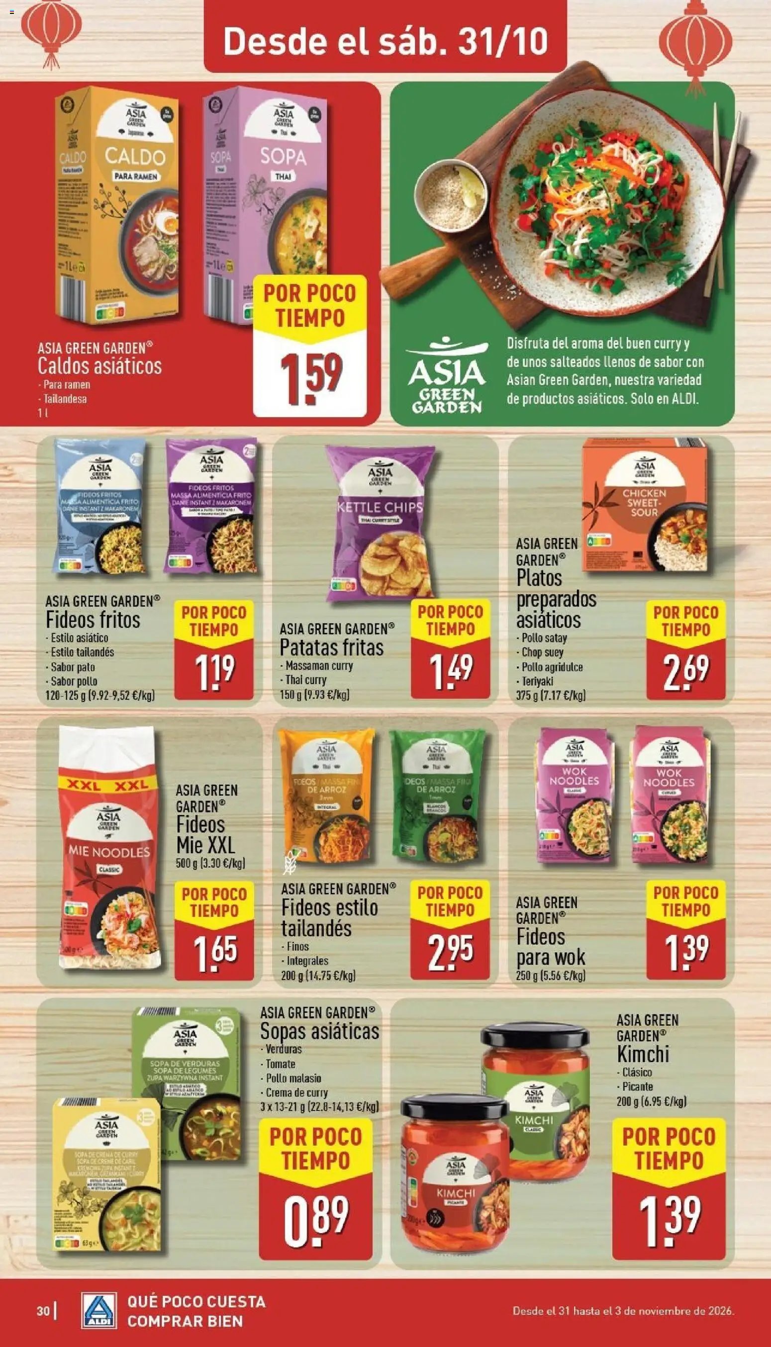 Aldi folleto Península