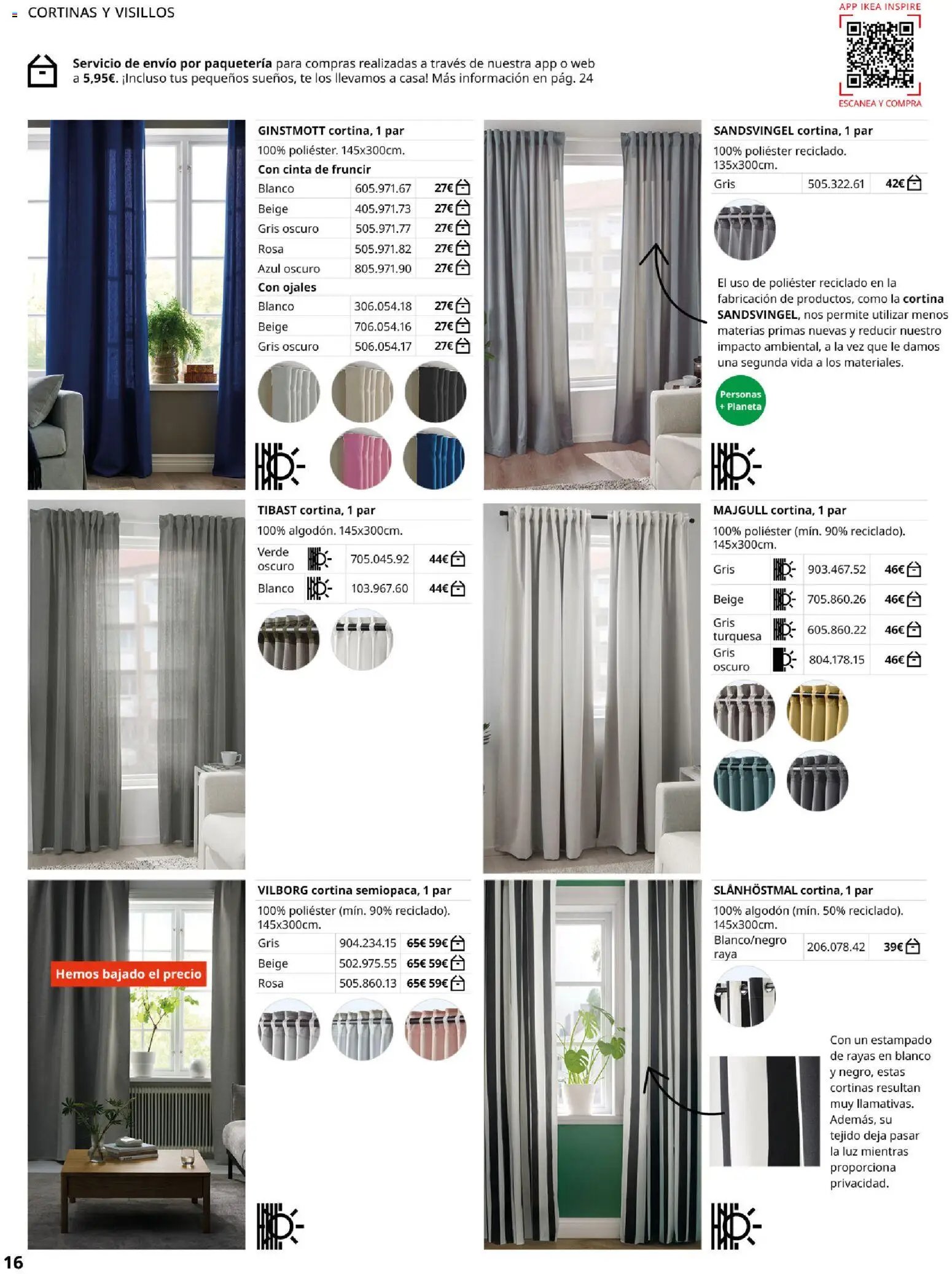 Catálogo IKEA Cortinas