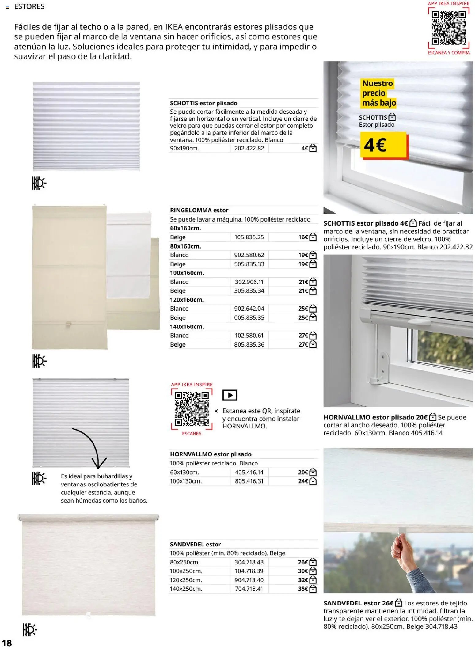 Catálogo IKEA Cortinas