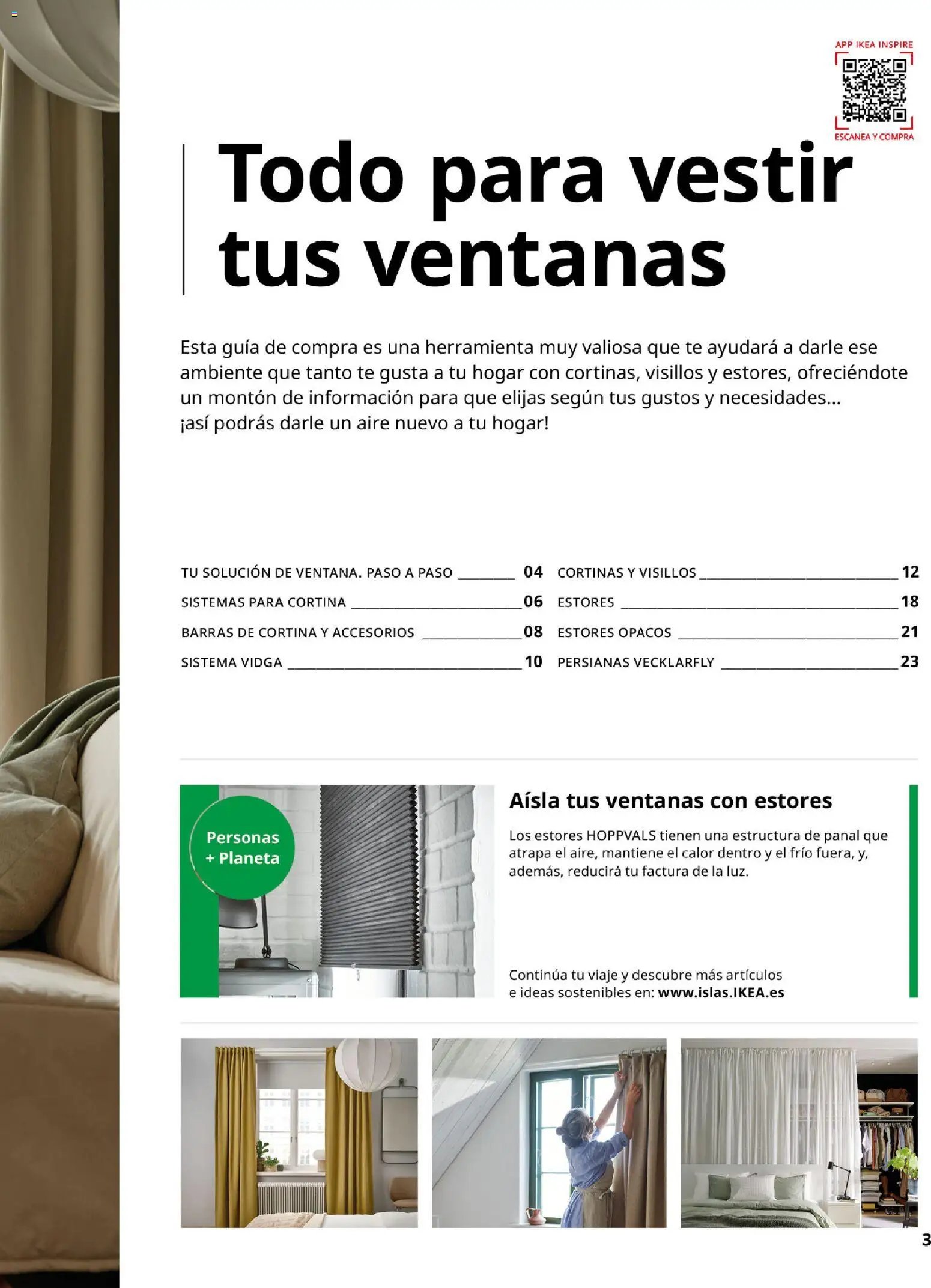 Catálogo IKEA Cortinas