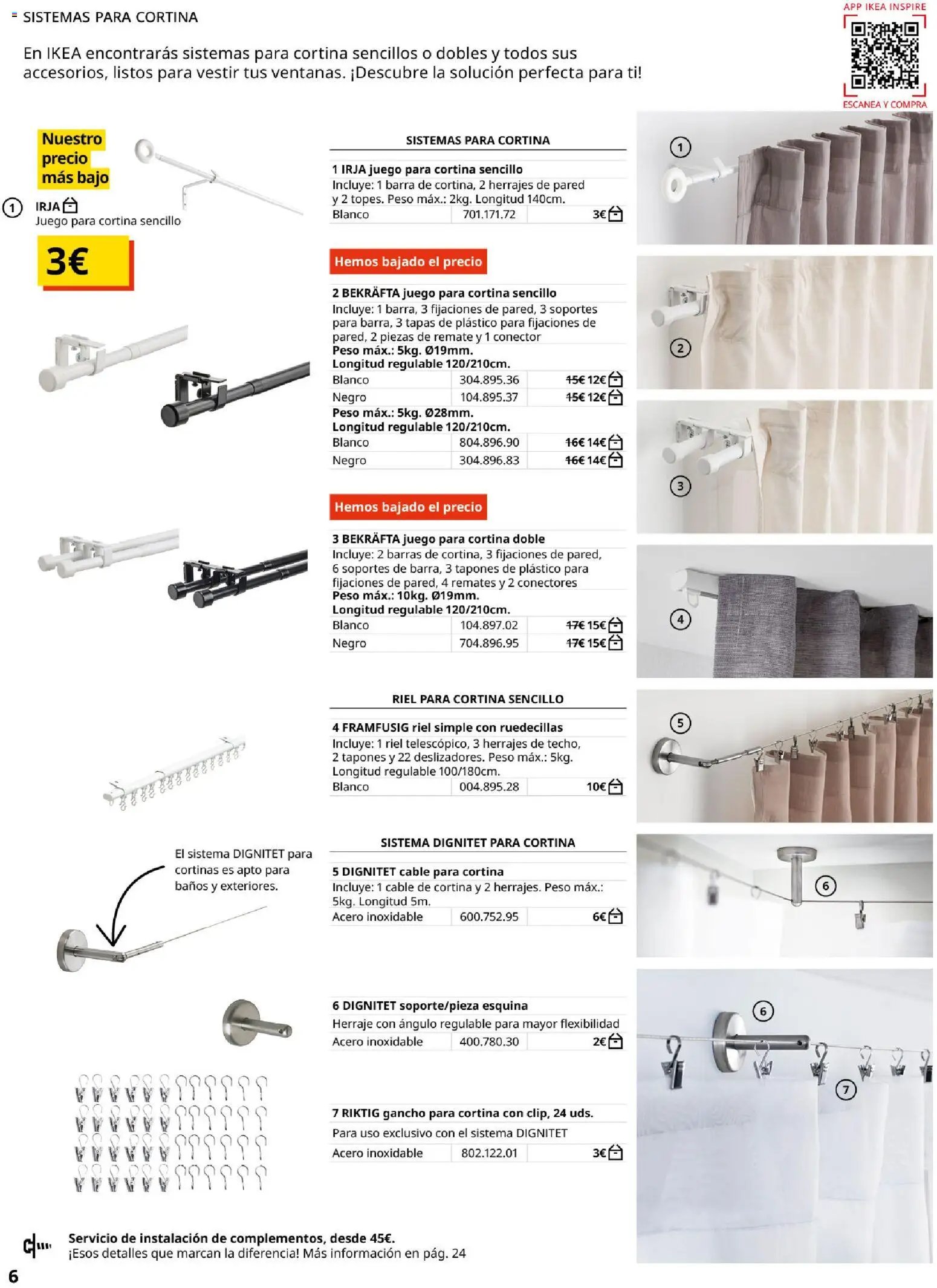Catálogo IKEA Cortinas