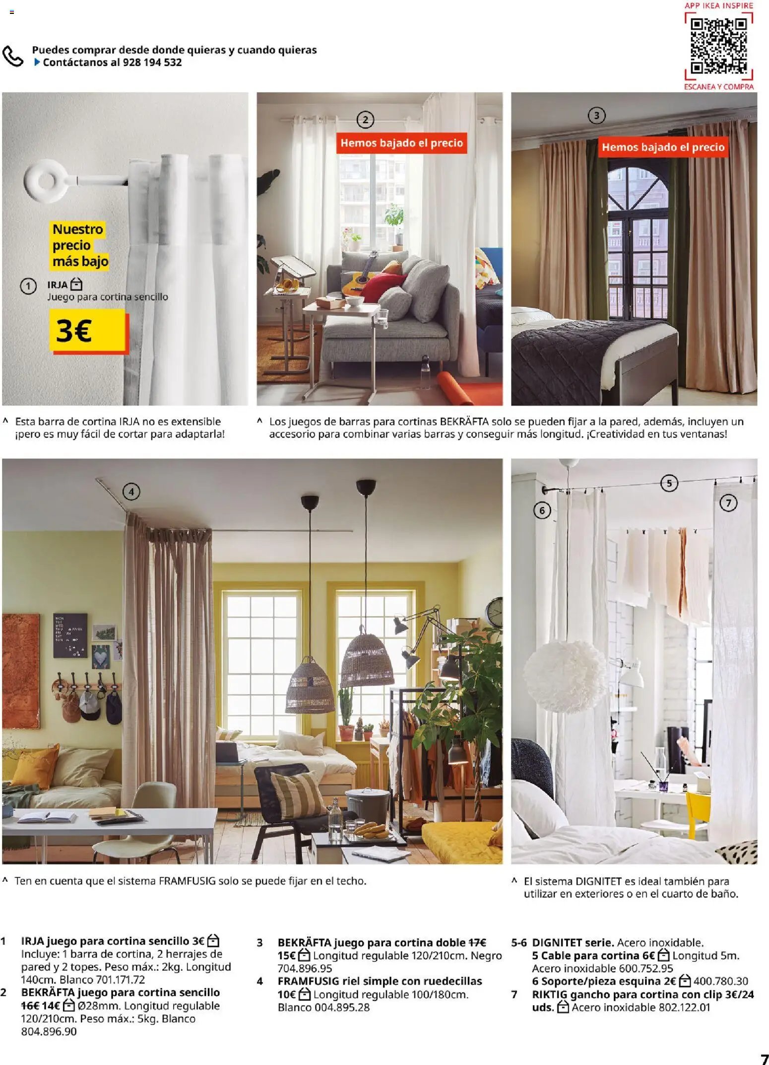 Catálogo IKEA Cortinas
