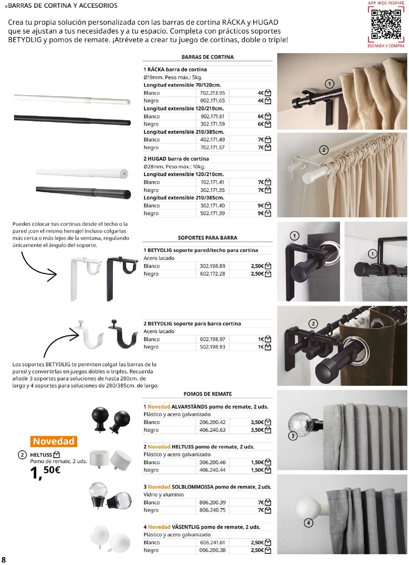 Catálogo IKEA Cortinas
