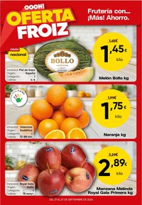 Froiz Oferta semanal