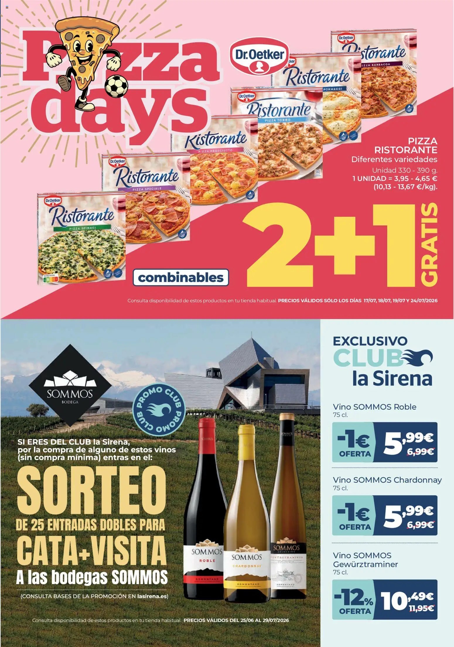 La Sirena folleto
