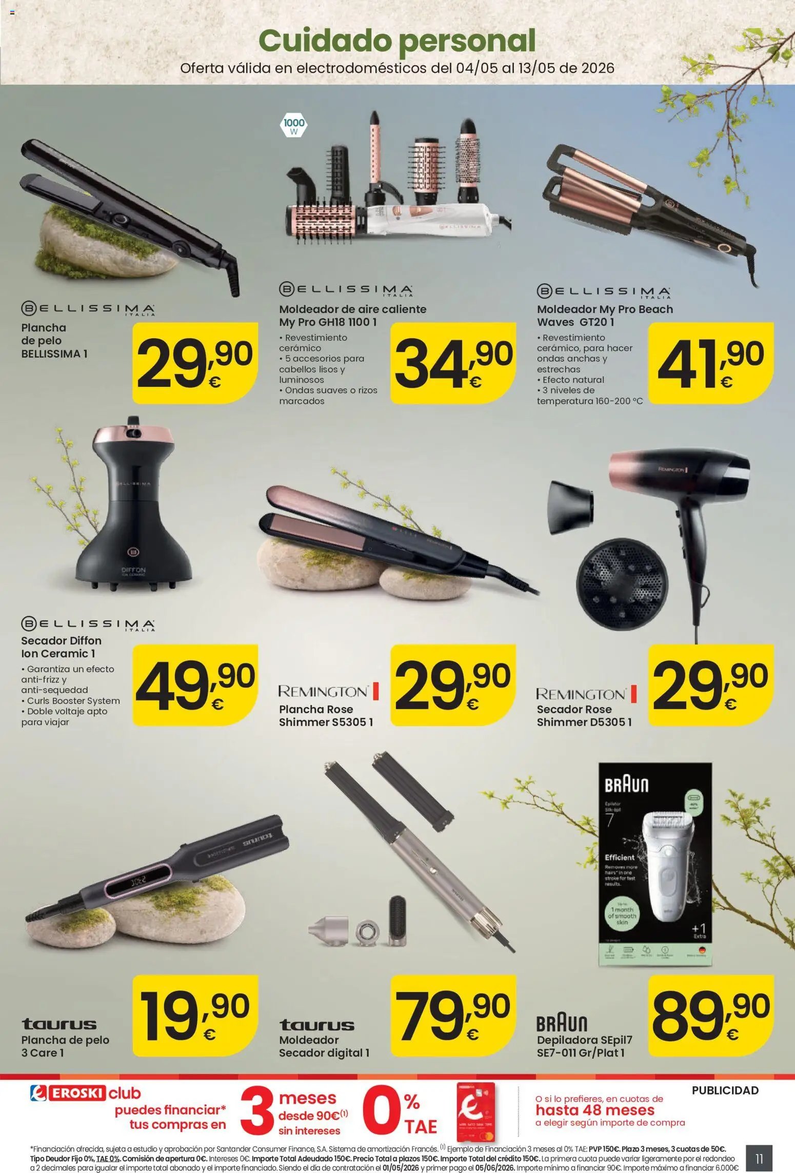 Eroski 3x2 En toda la perfumería y la parafarmacia
