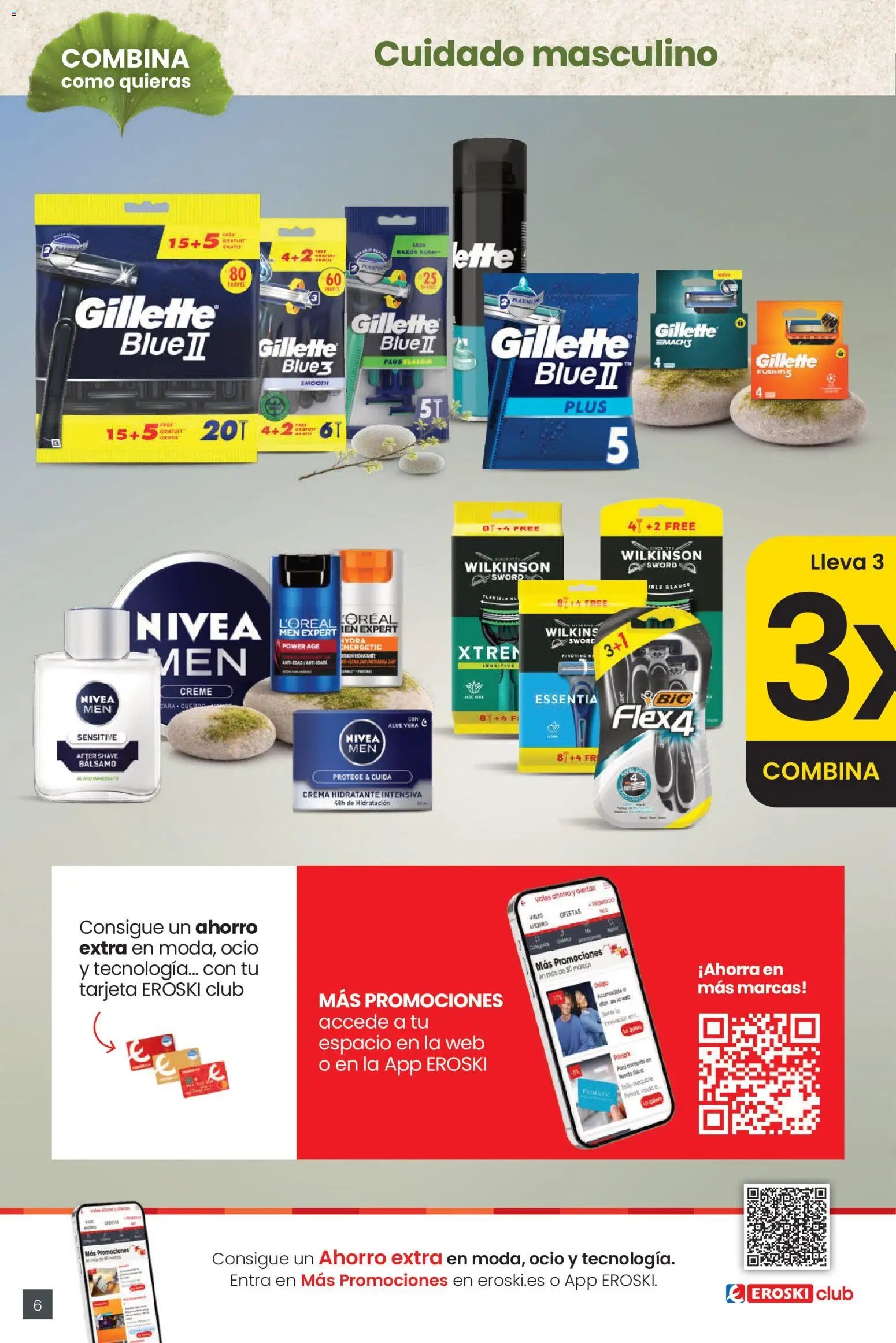 Eroski 3x2 En toda la perfumería y la parafarmacia