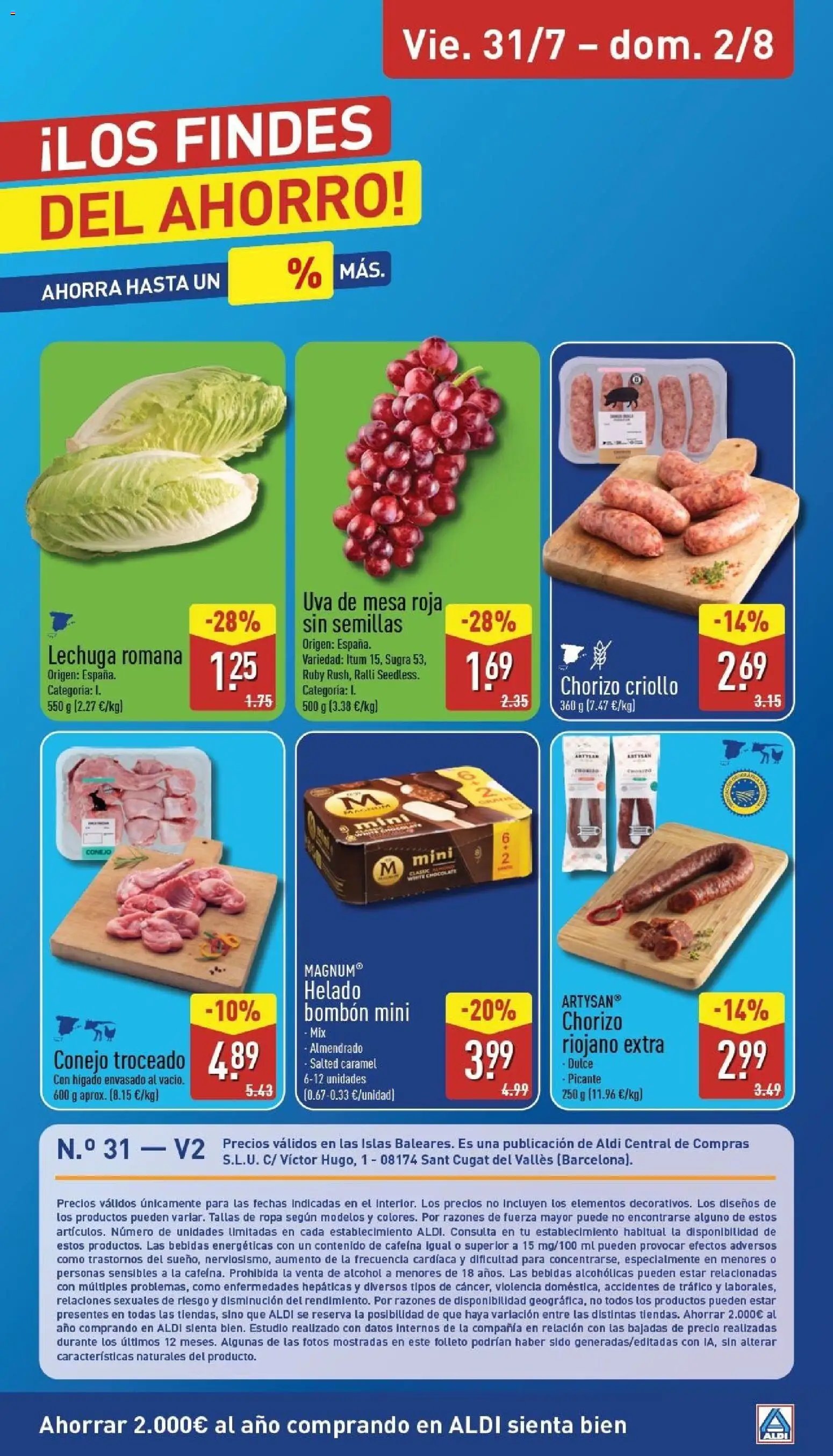 Aldi folleto Baleares