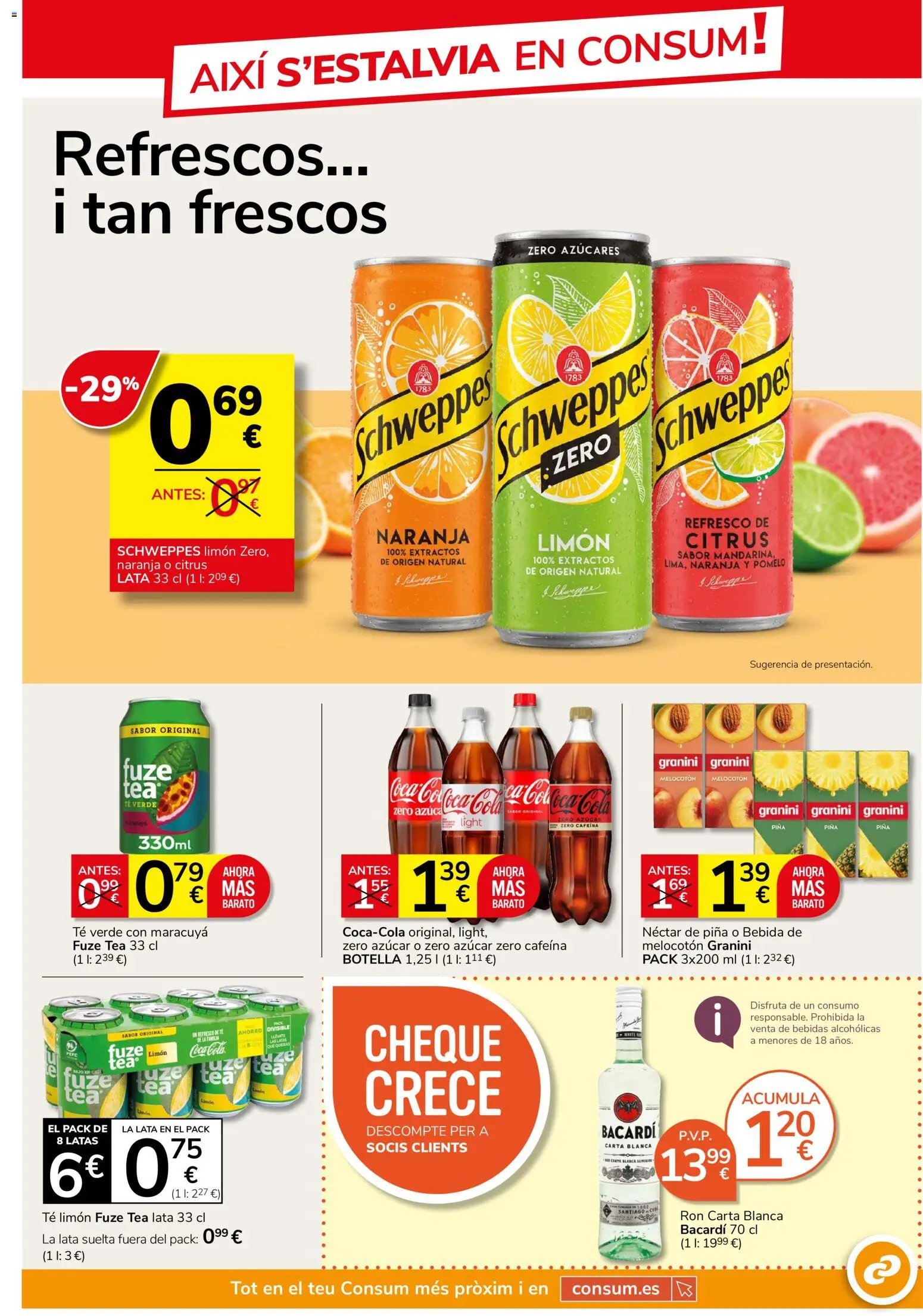 Consum folleto