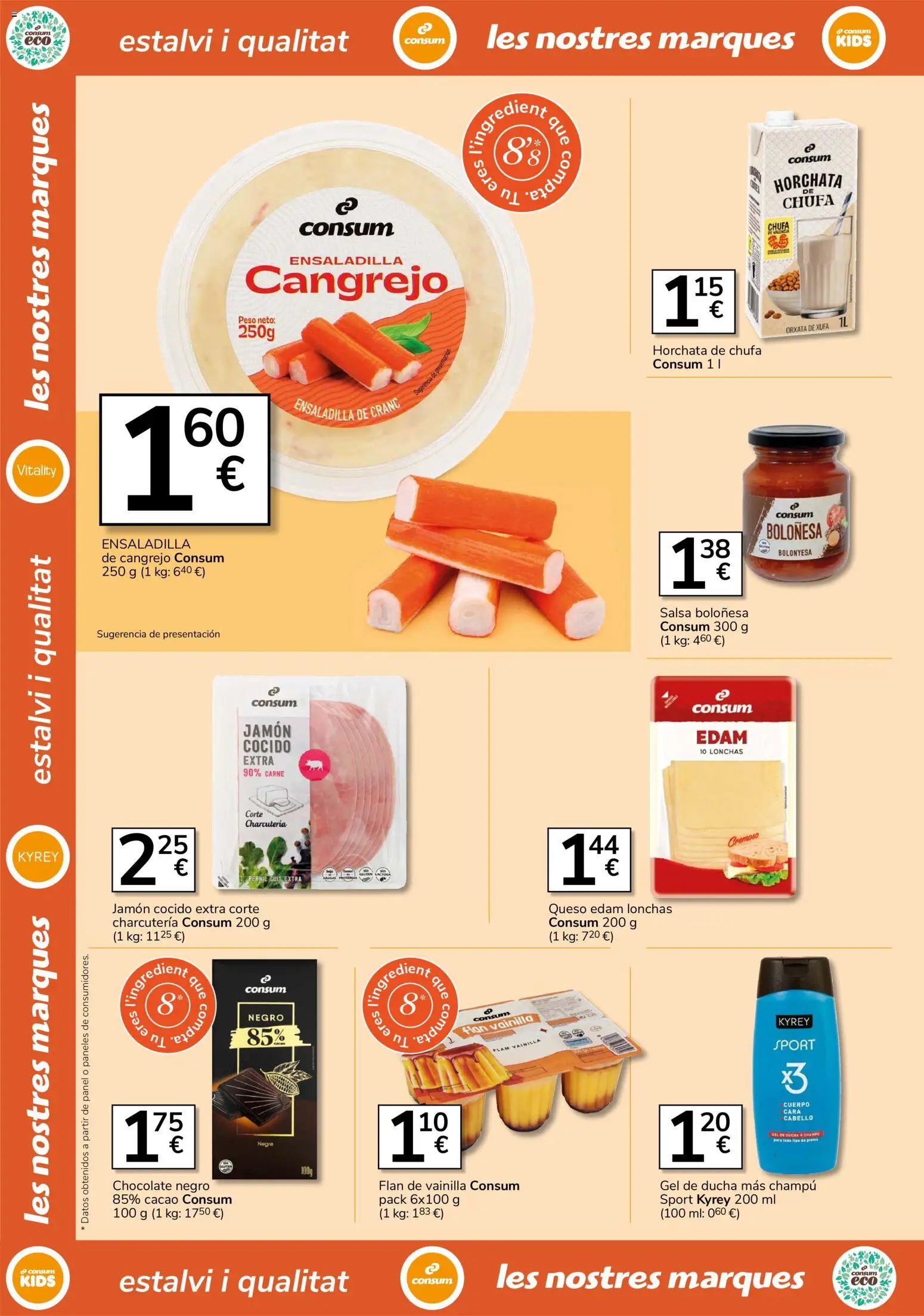 Consum folleto
