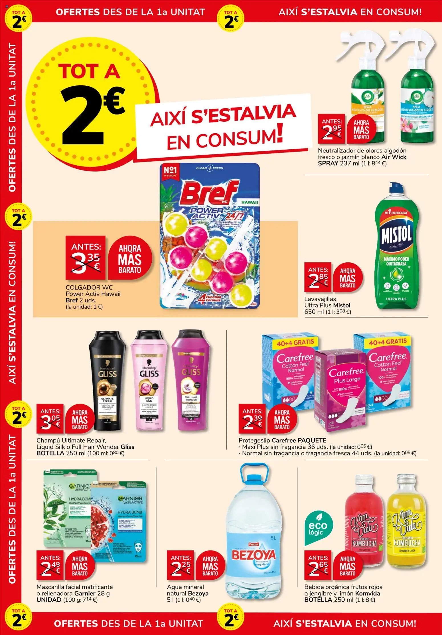 Consum folleto