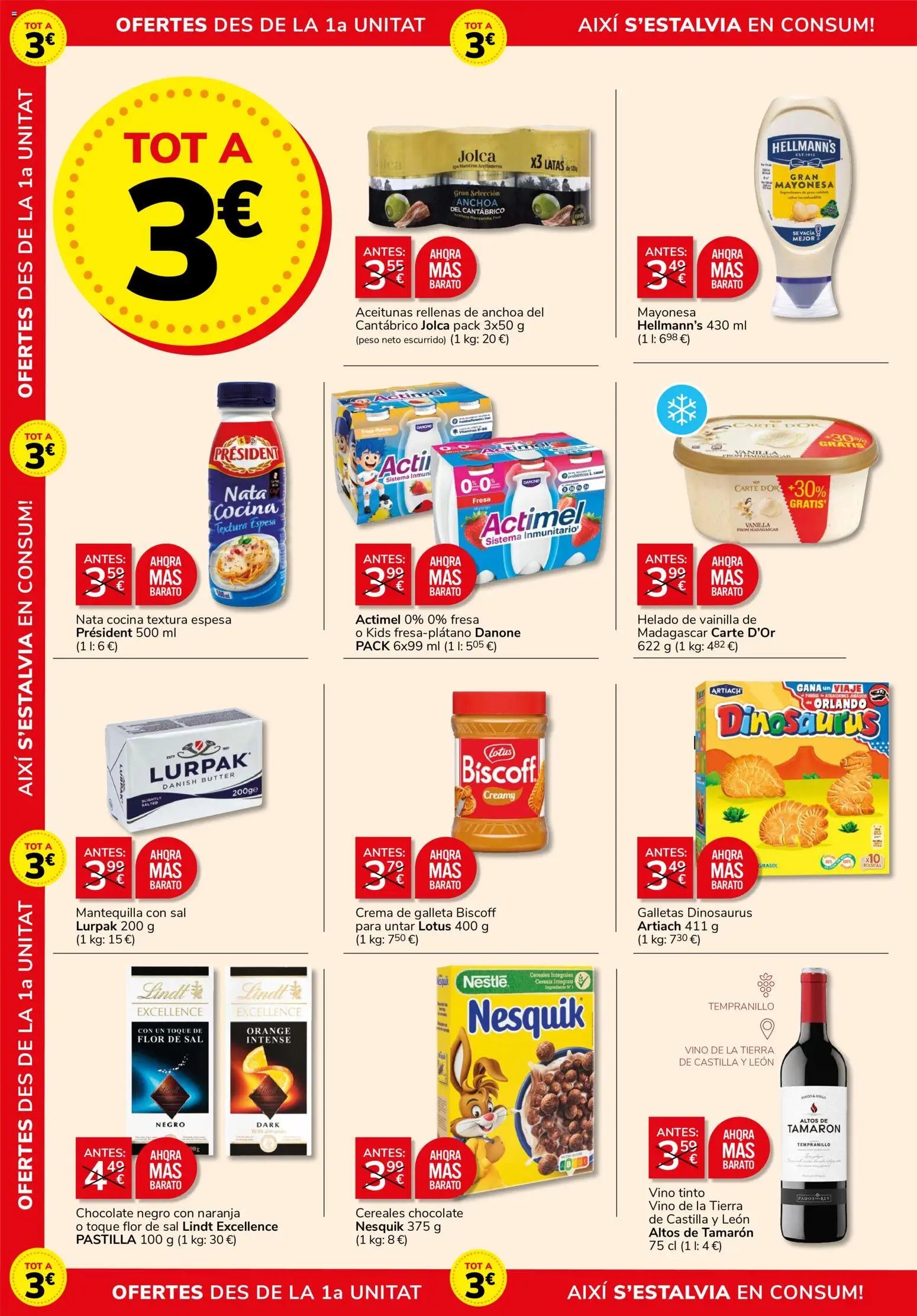 Consum folleto