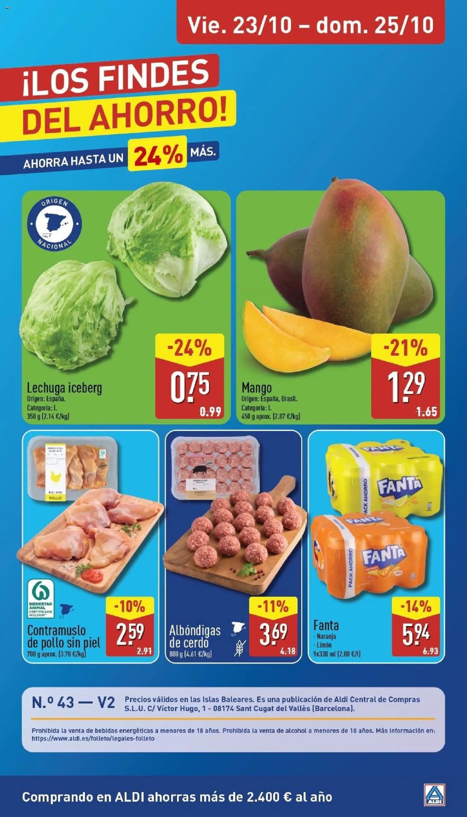 Aldi folleto Baleares