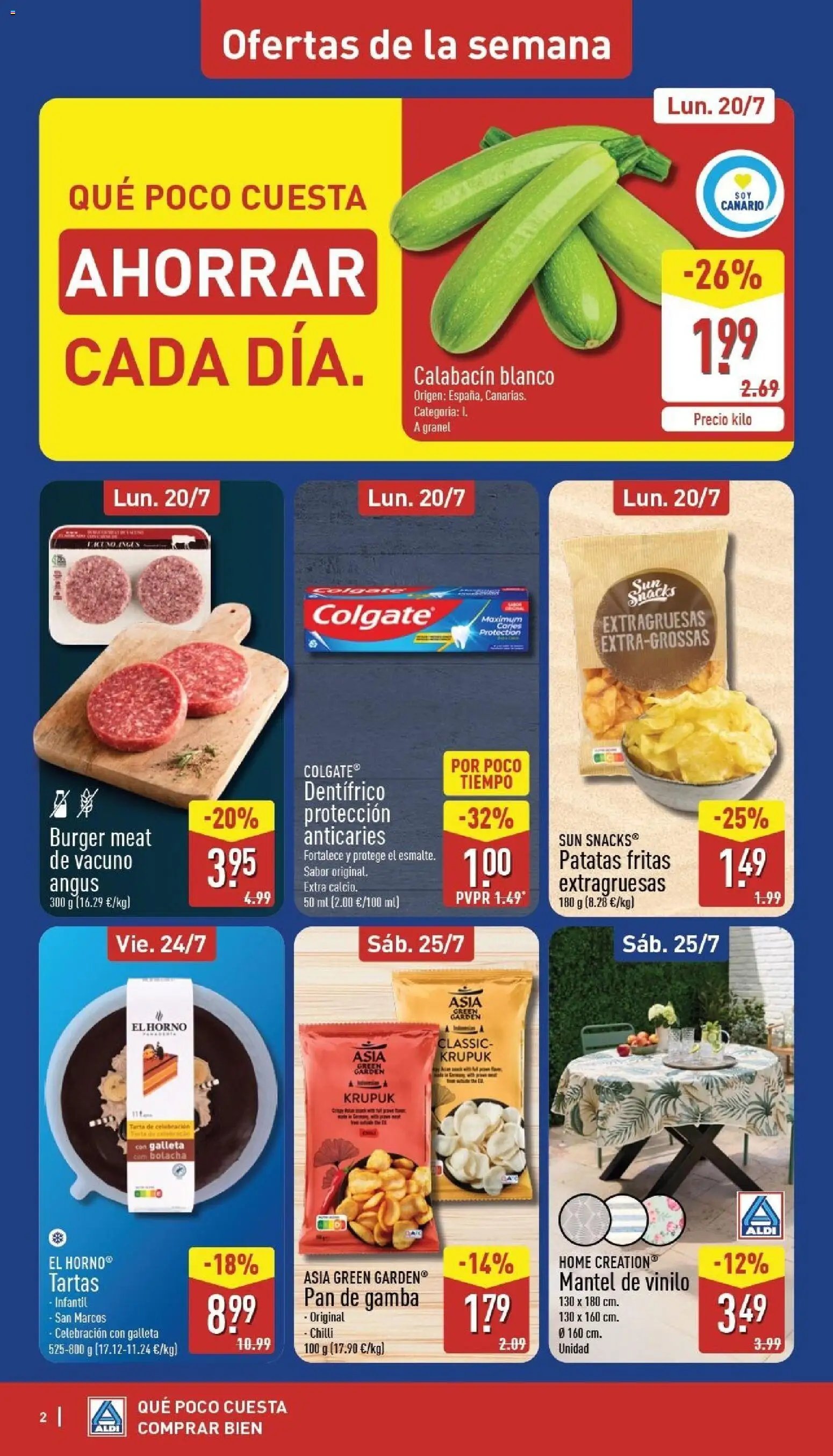 Aldi folleto Canarias