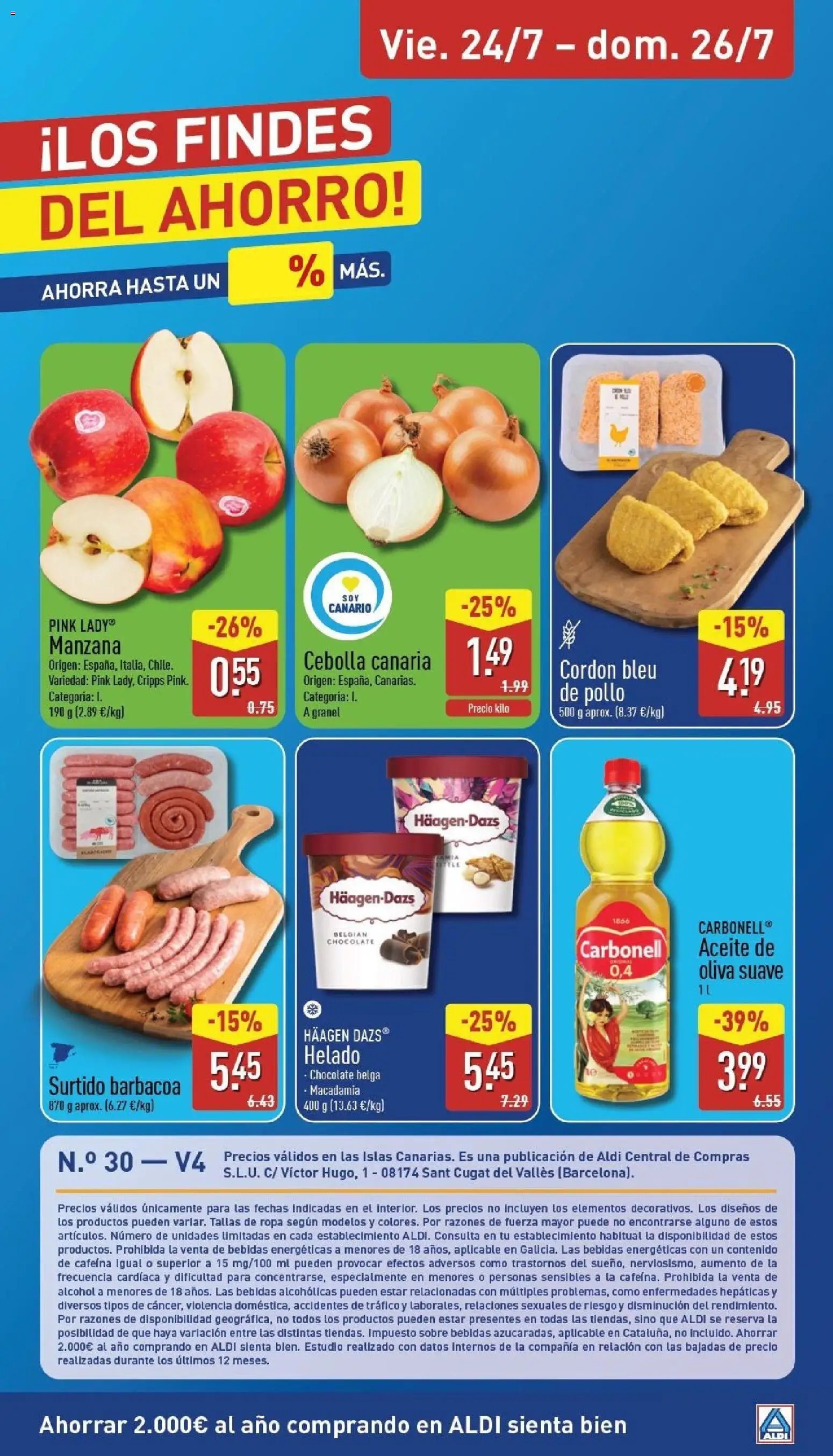 Aldi folleto Canarias