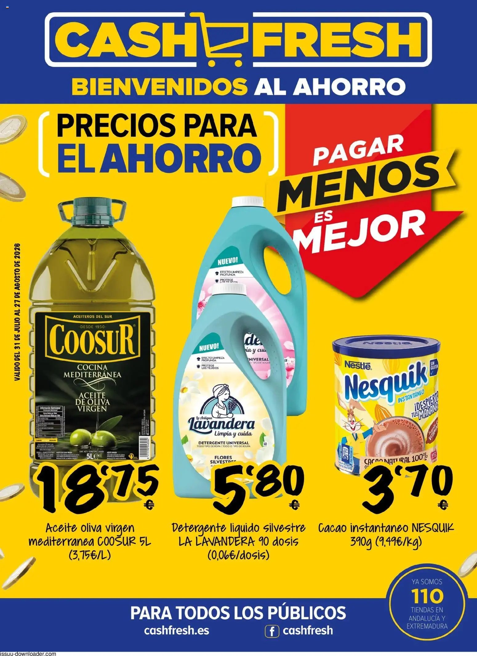 Cash Fresh folleto