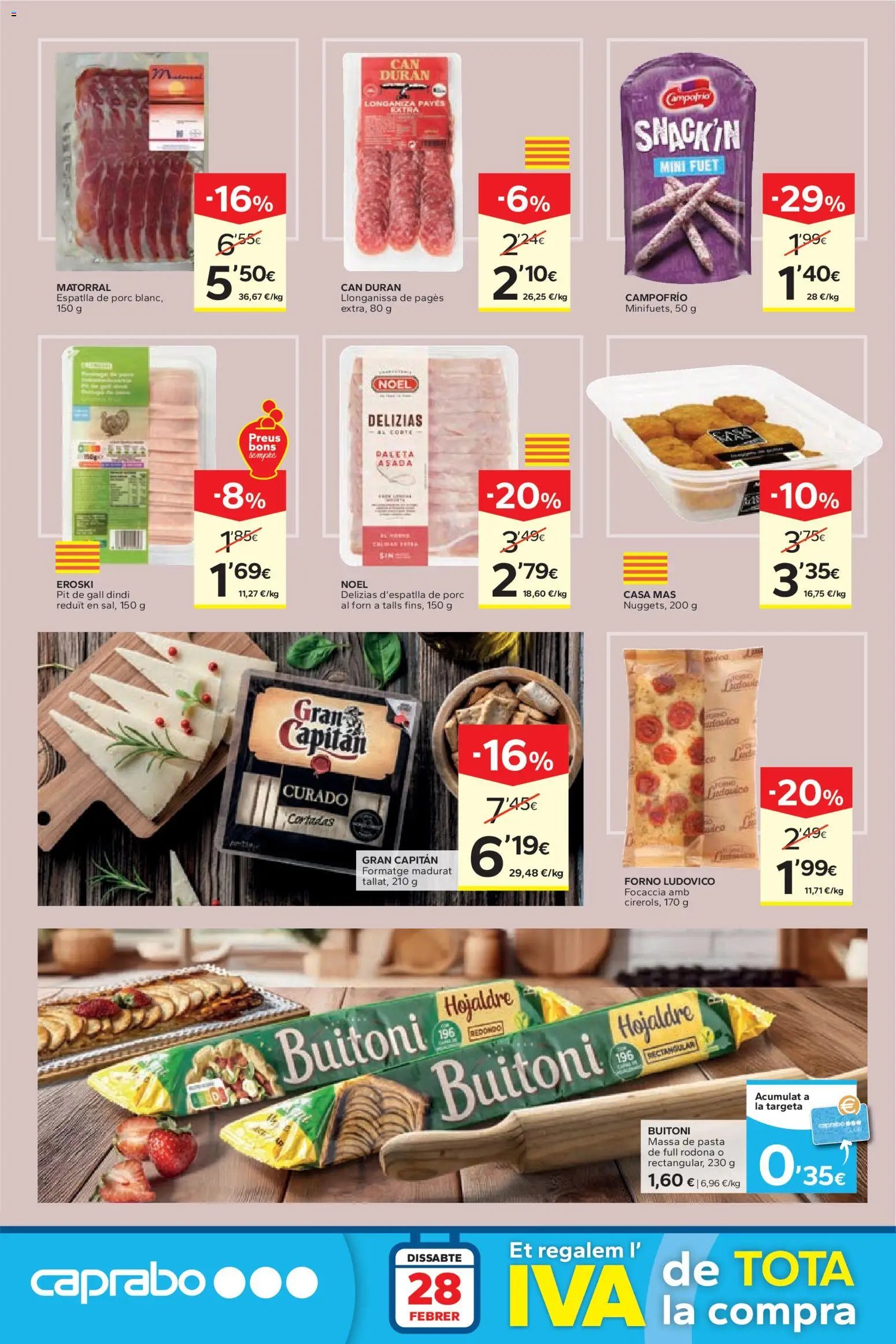 Caprabo - Abaixem el preu