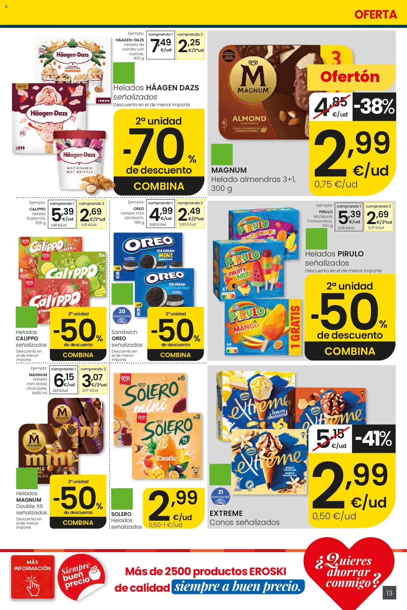 Eroski Ofertones de verano