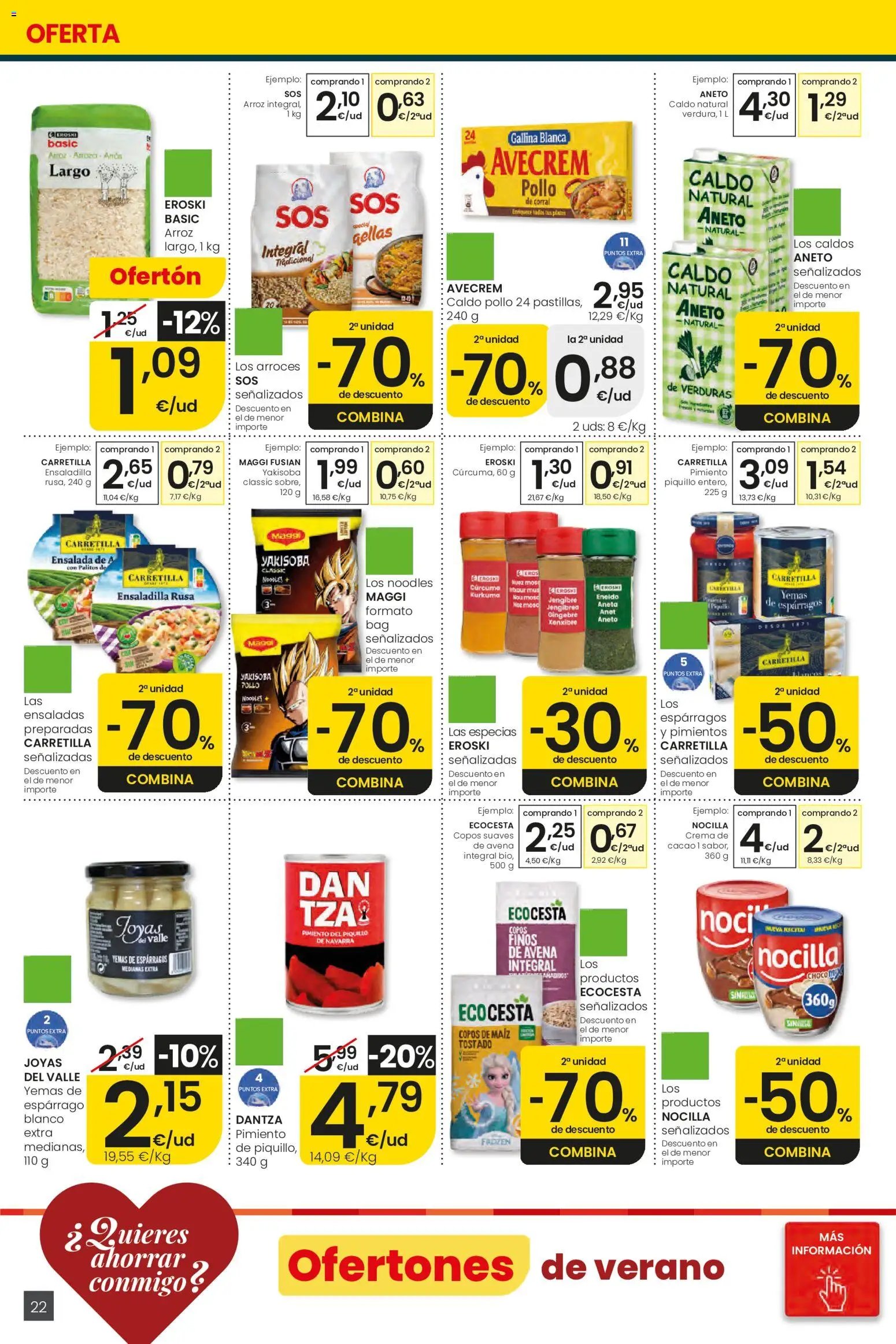 Eroski Ofertones de verano