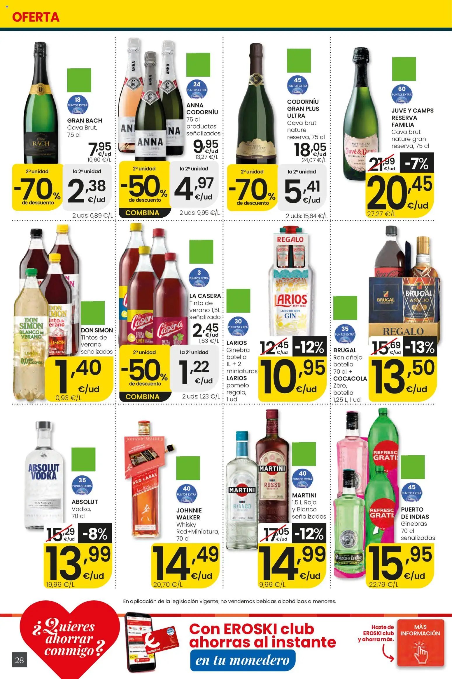 Eroski Ofertones de verano